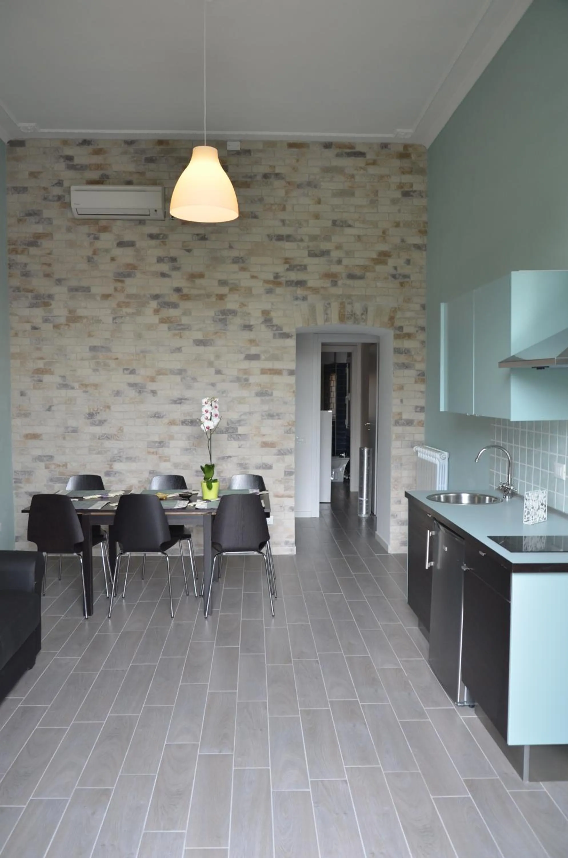 Kitchen or kitchenette in Un Caffè sul Balcone 2