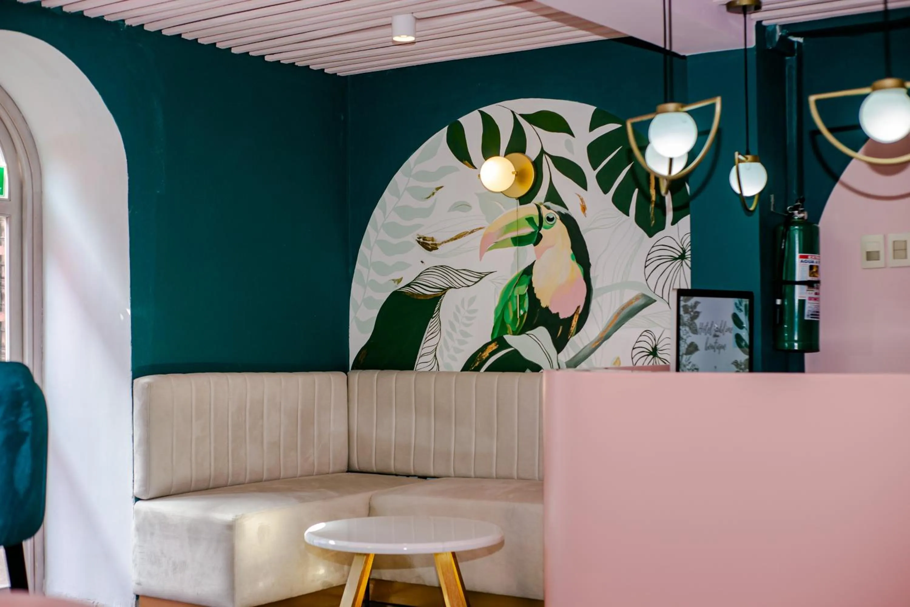 Living room in Hotel Sublime