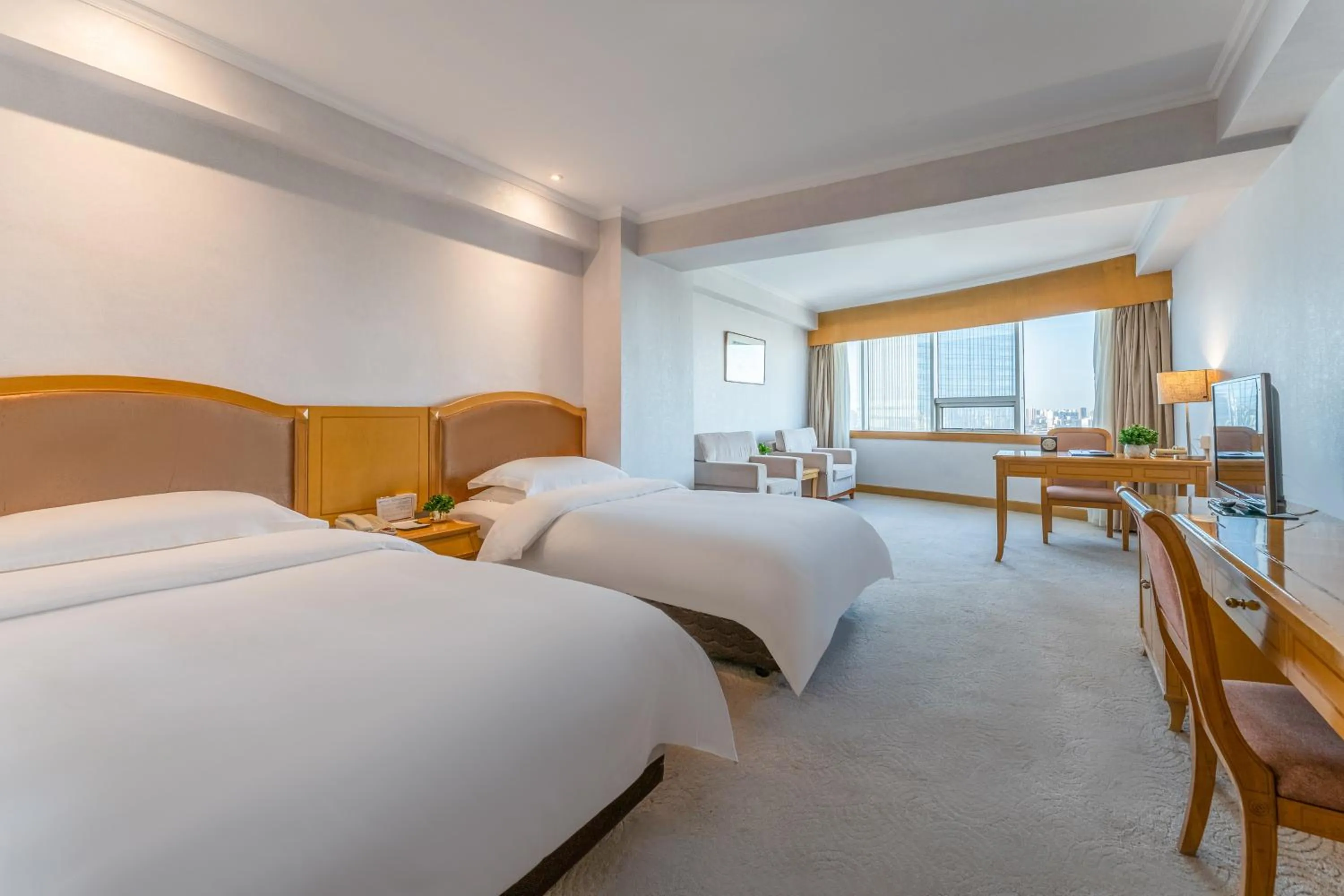Photo of the whole room, Bed in Baoding Zhong Yin Hotel
