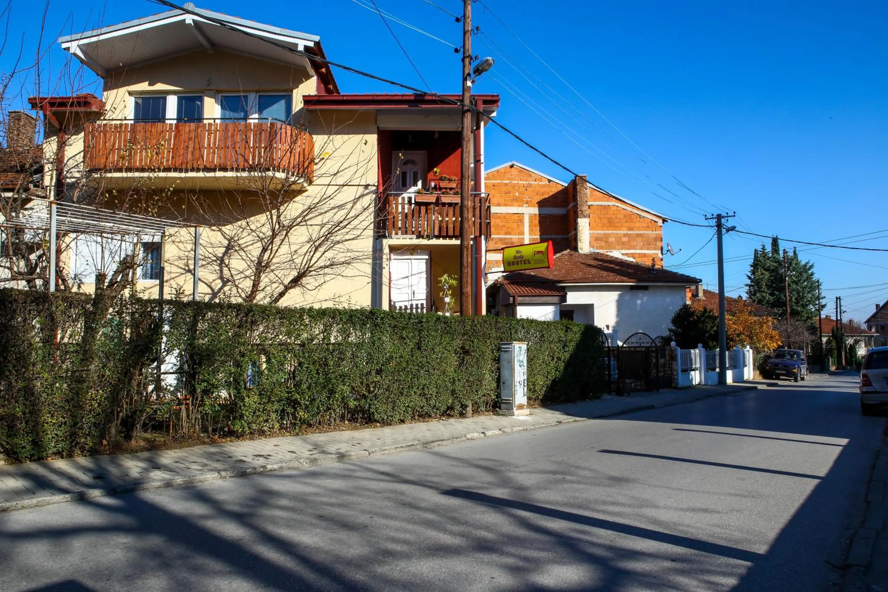 Facade/entrance in The Comfy Hostel