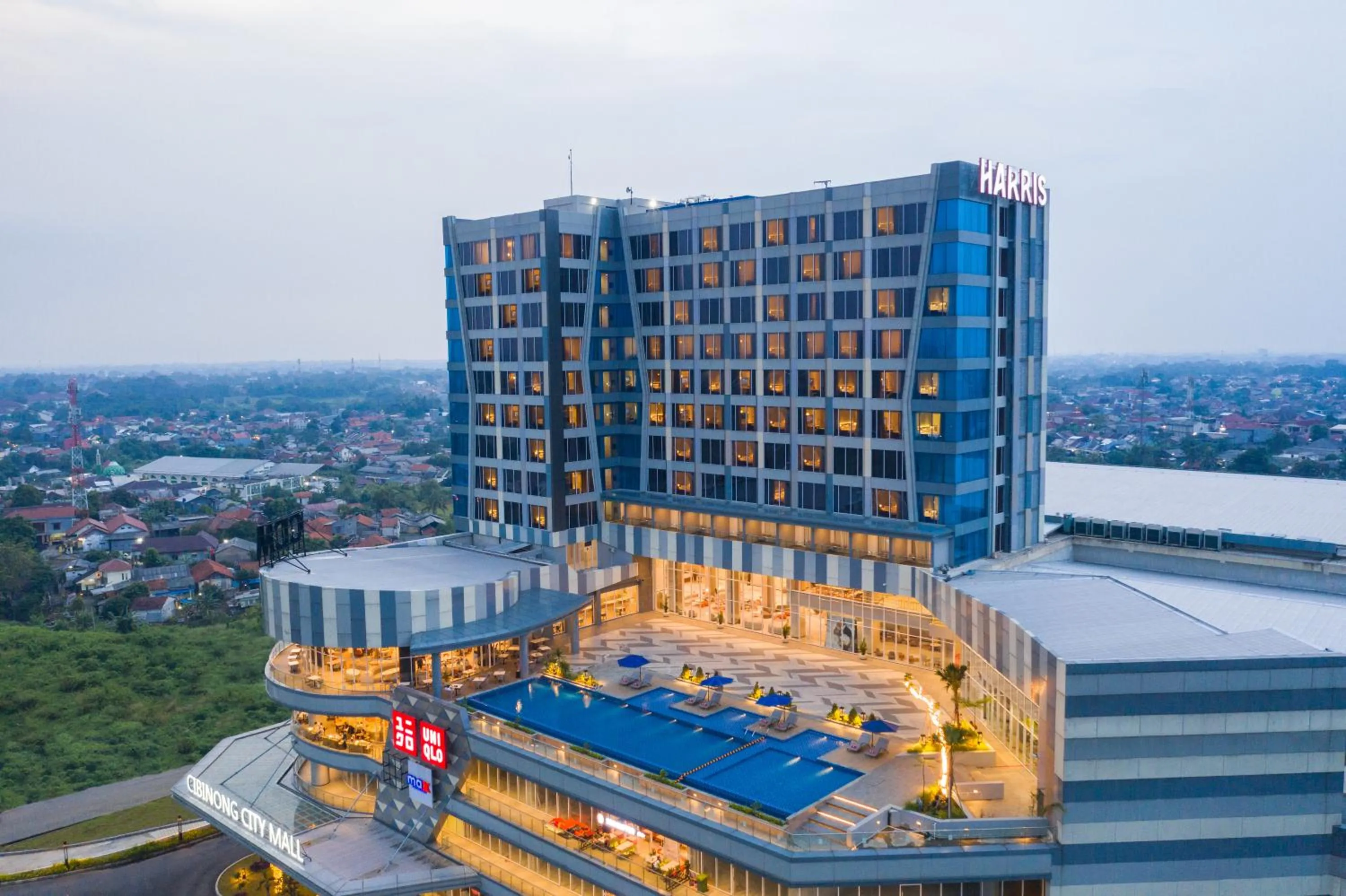 Landmark view in HARRIS Hotel & Convention Cibinong City Mall Bogor