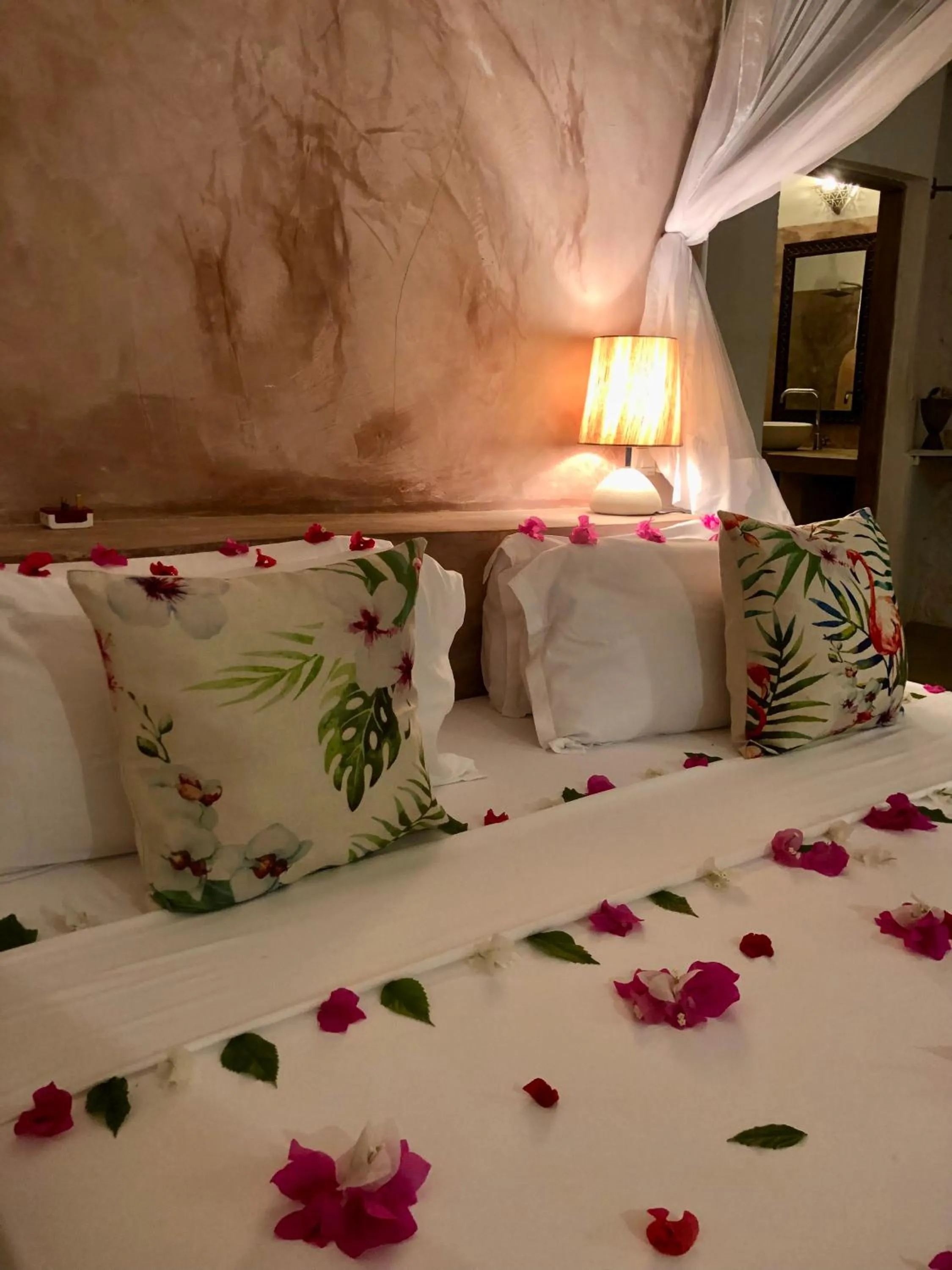 Bed in Bahati Villa