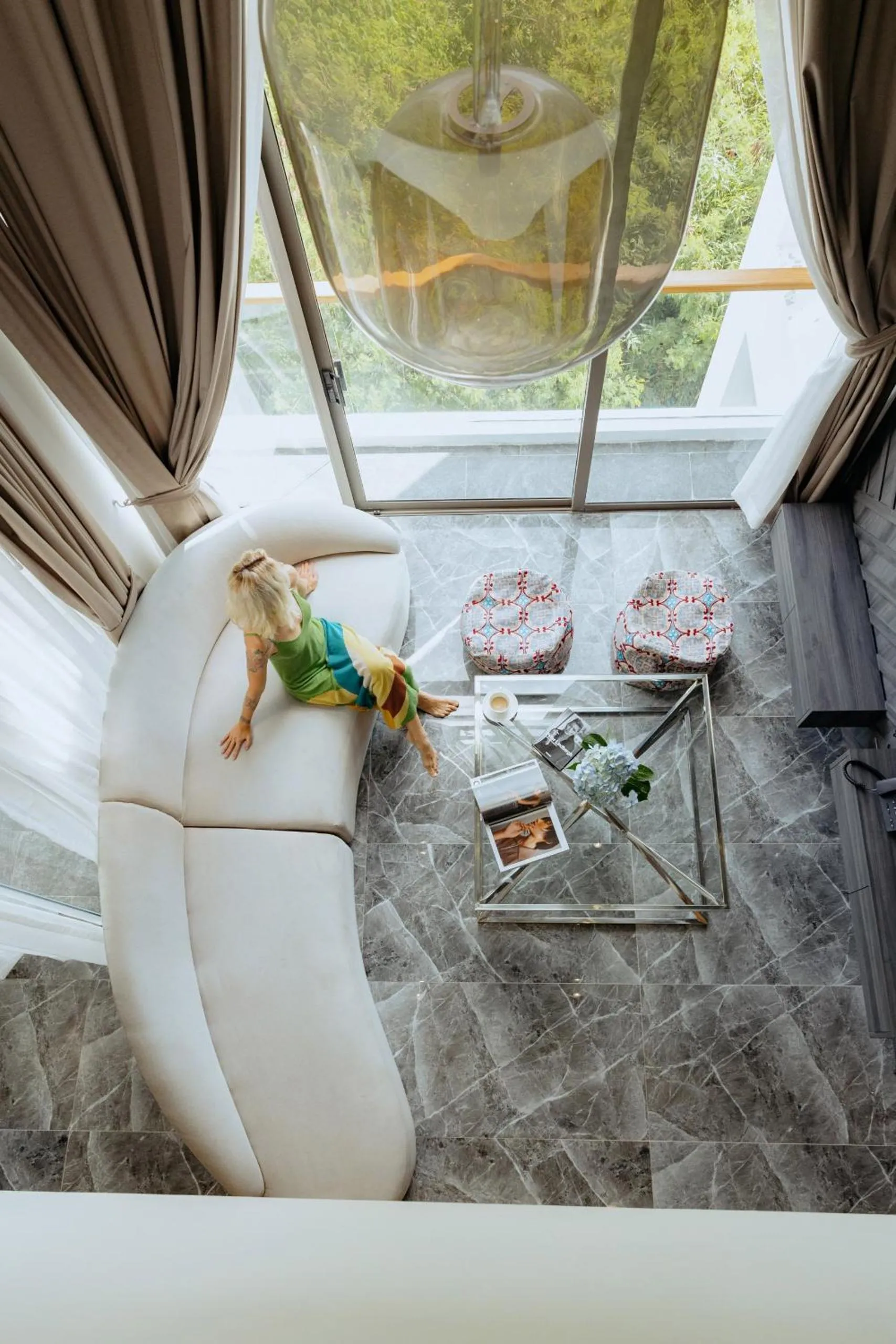 Living room in Elite Atoll Serviced Apartments Phuket