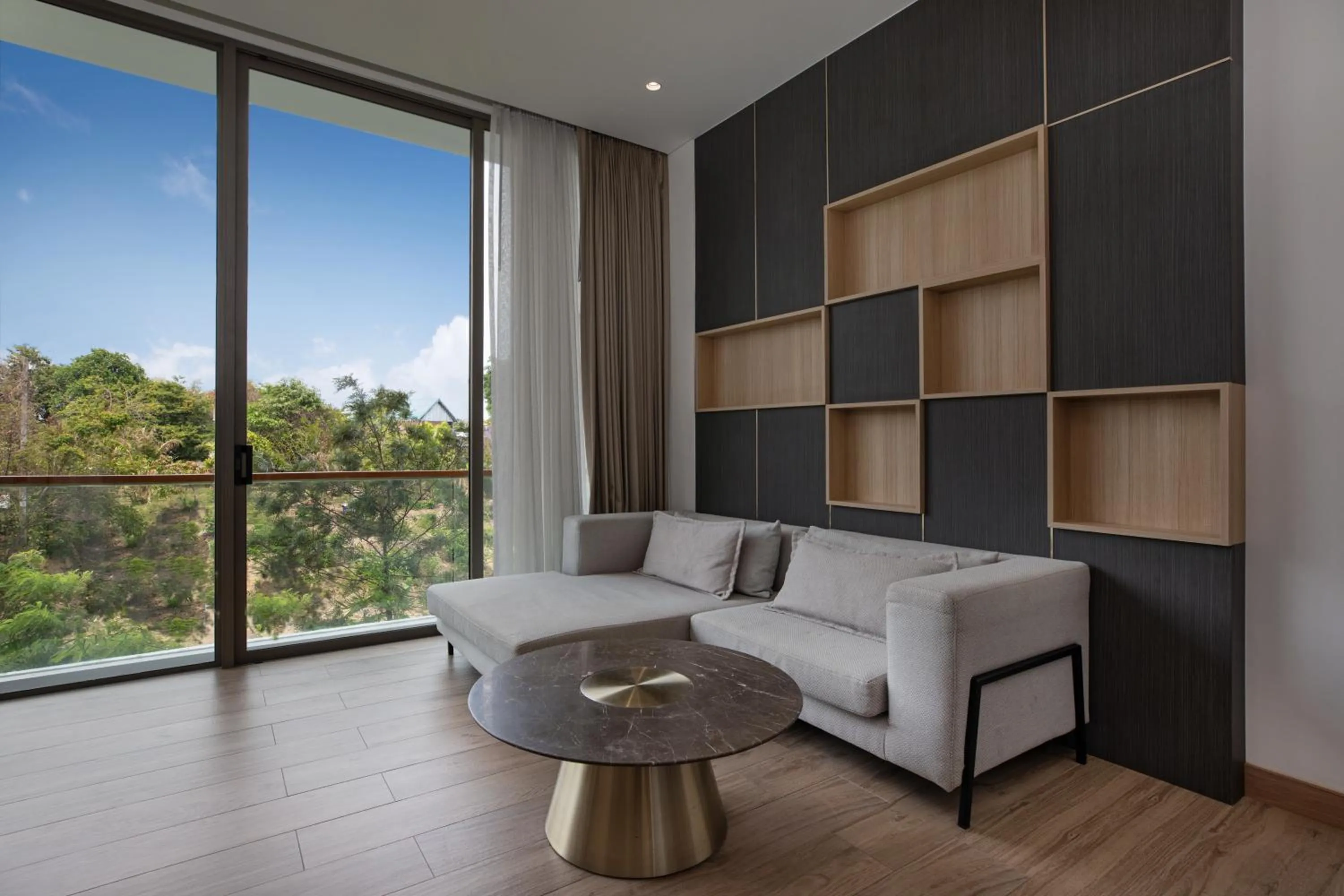 Living room in Elite Atoll Serviced Apartments Phuket