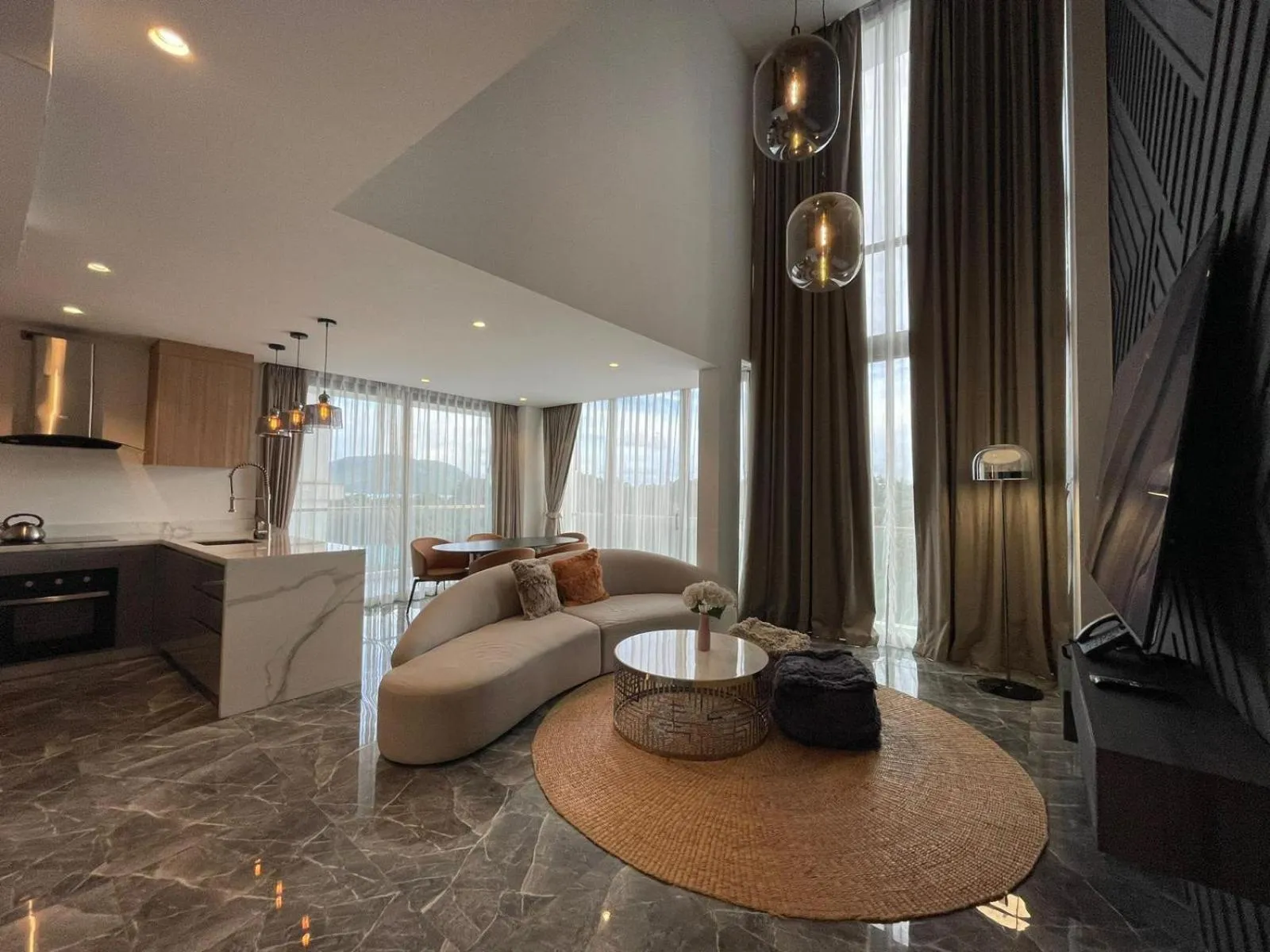 Kitchen or kitchenette in Elite Atoll Serviced Apartments Phuket