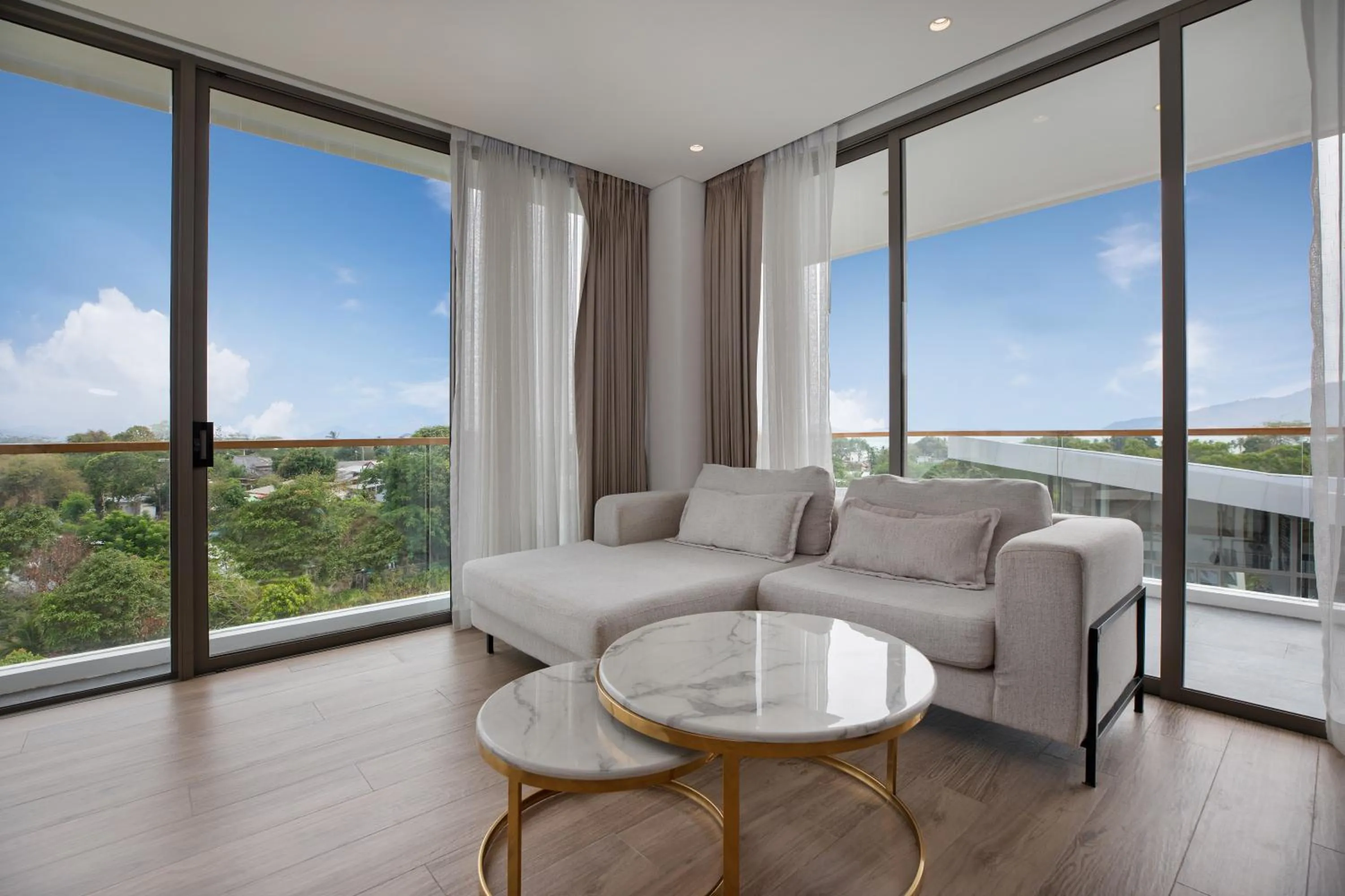 Living room in Elite Atoll Serviced Apartments Phuket