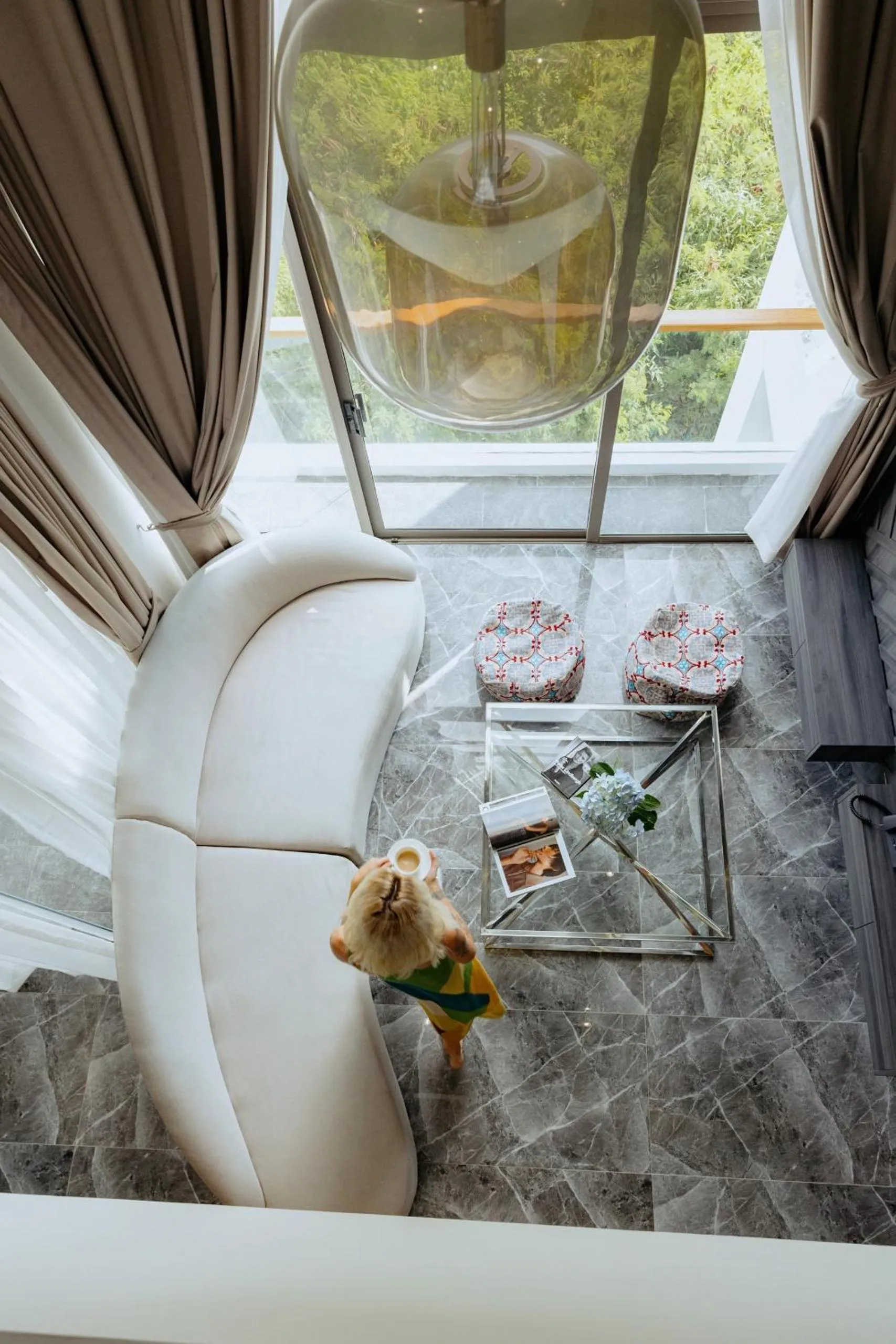 Living room in Elite Atoll Serviced Apartments Phuket