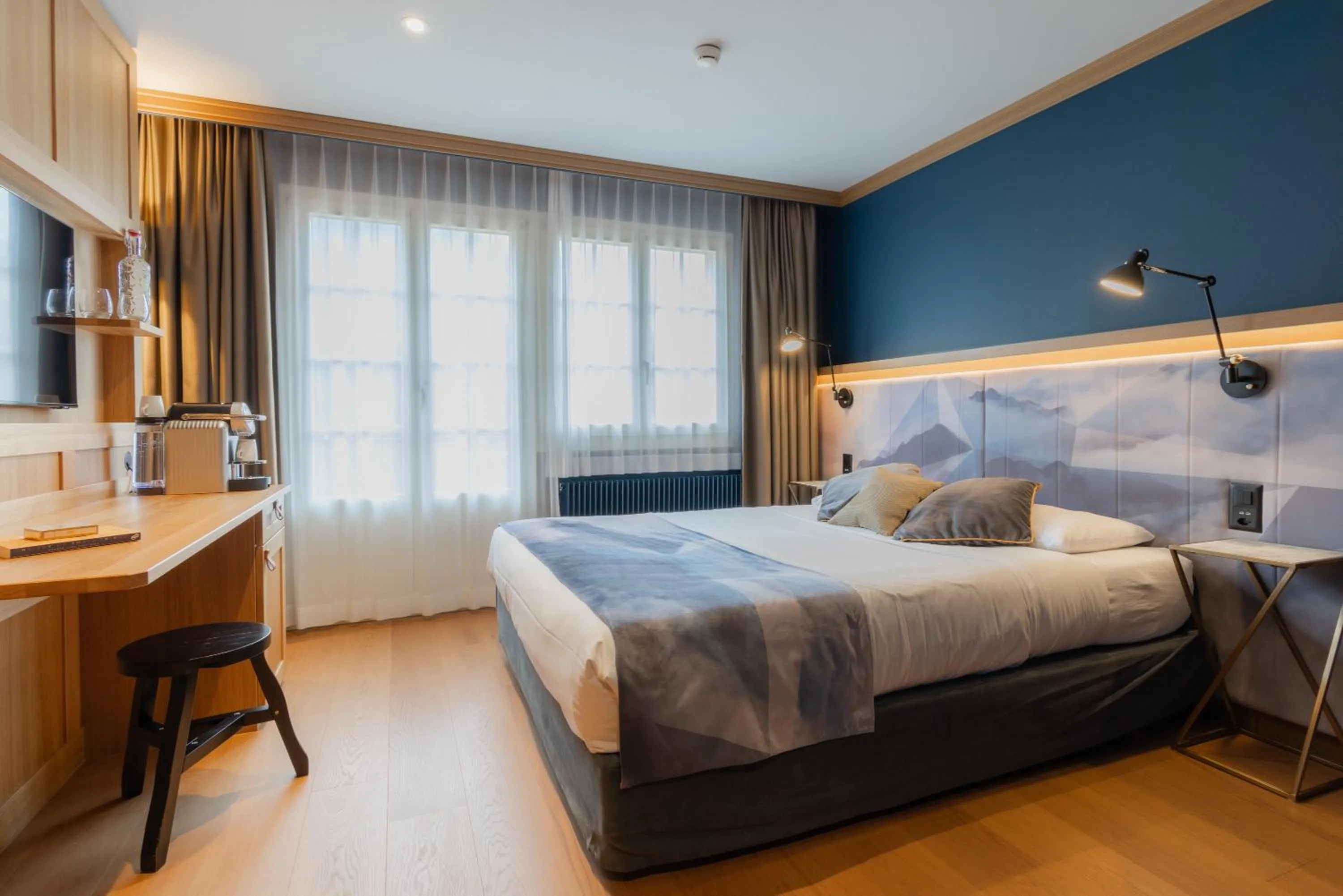 Bed in Boutique Hotel Glacier