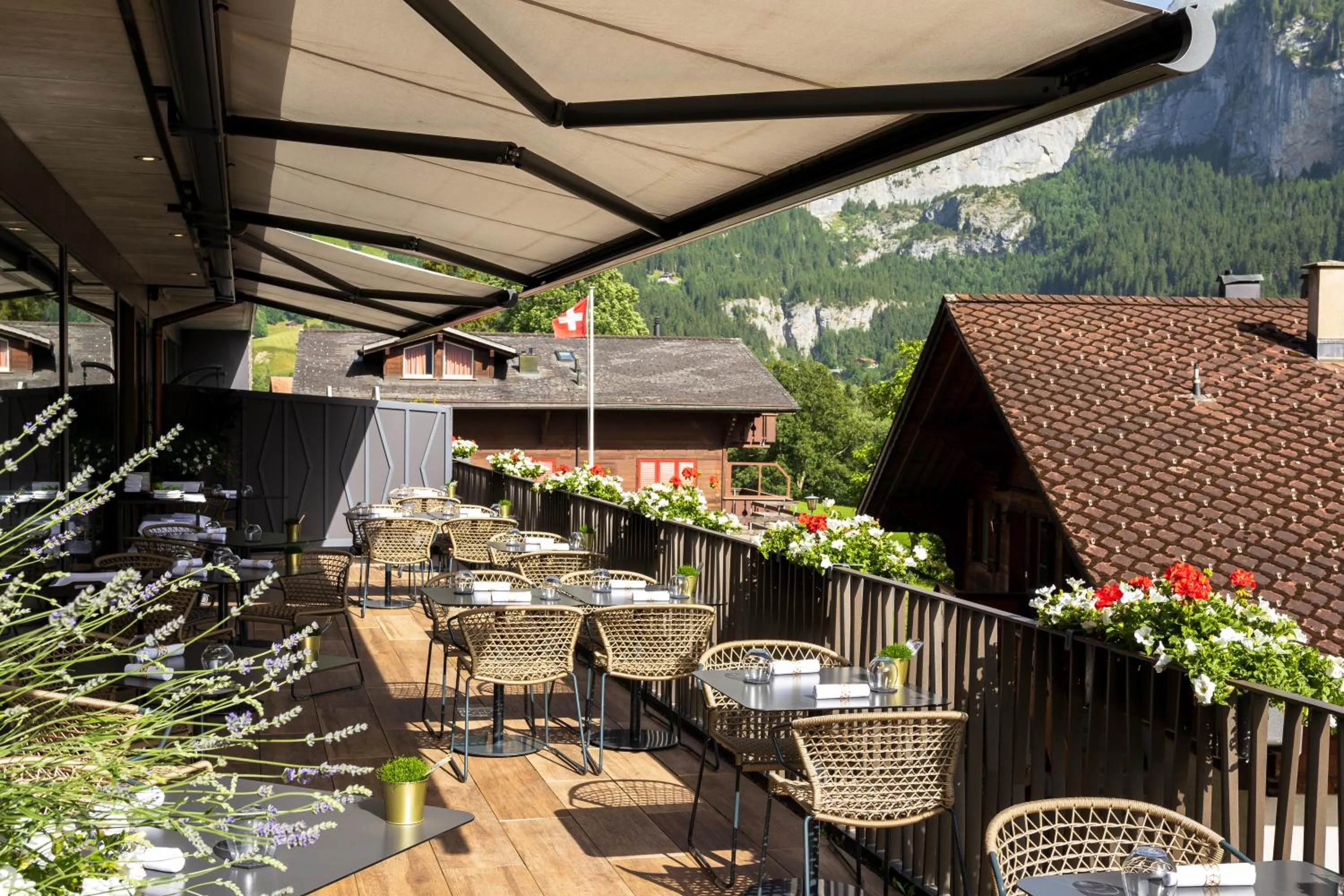 Restaurant/places to eat in Boutique Hotel Glacier