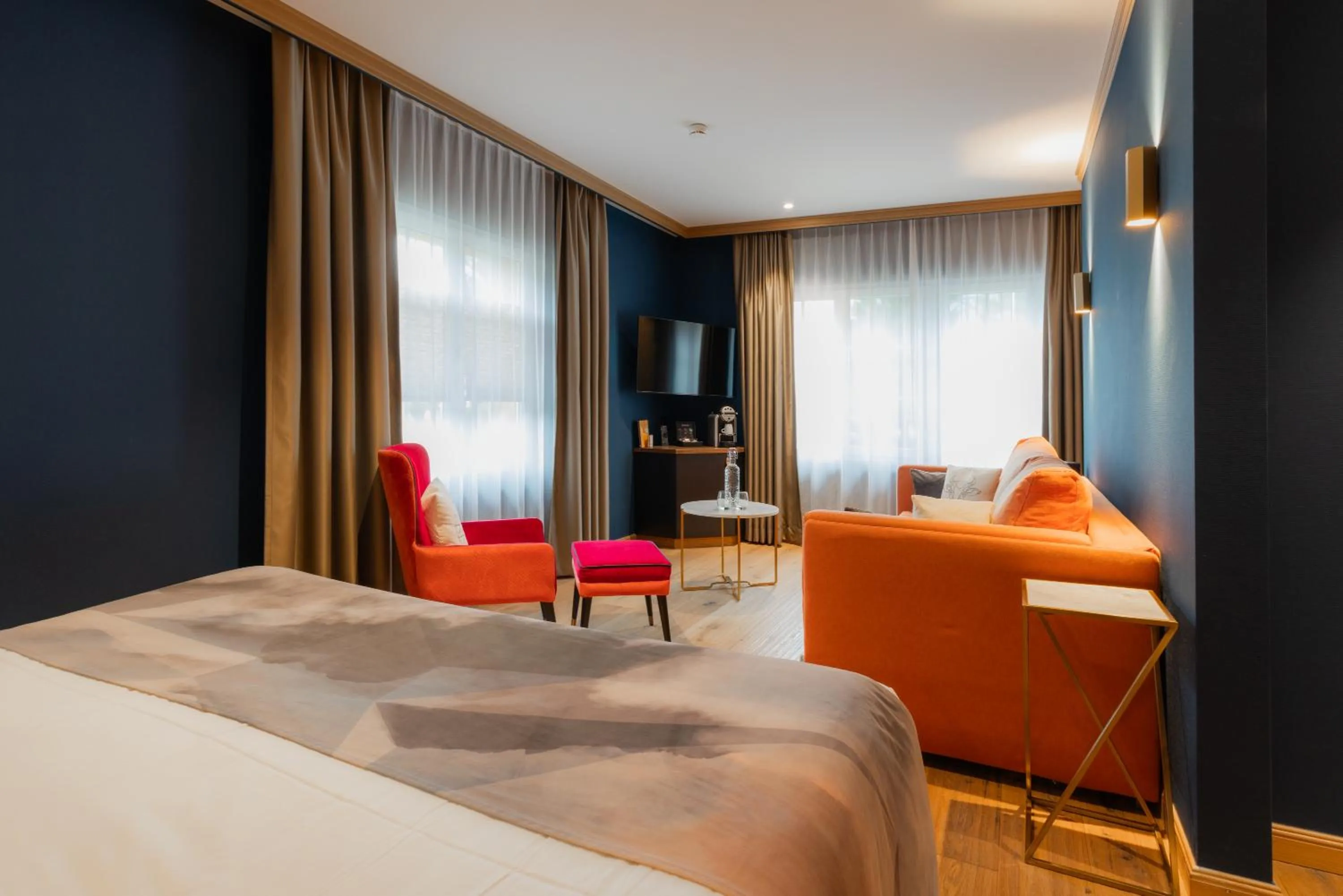 Bedroom, Bed in Boutique Hotel Glacier