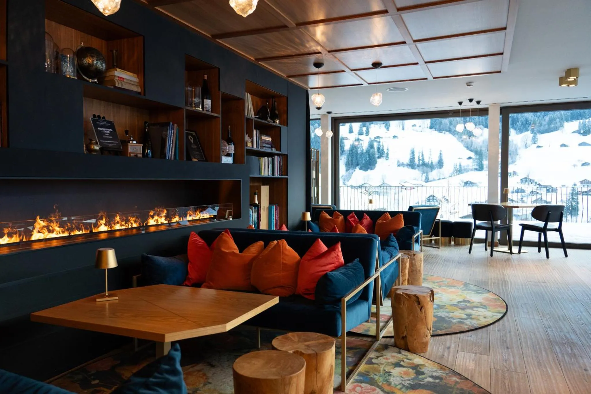 Lobby or reception in Boutique Hotel Glacier