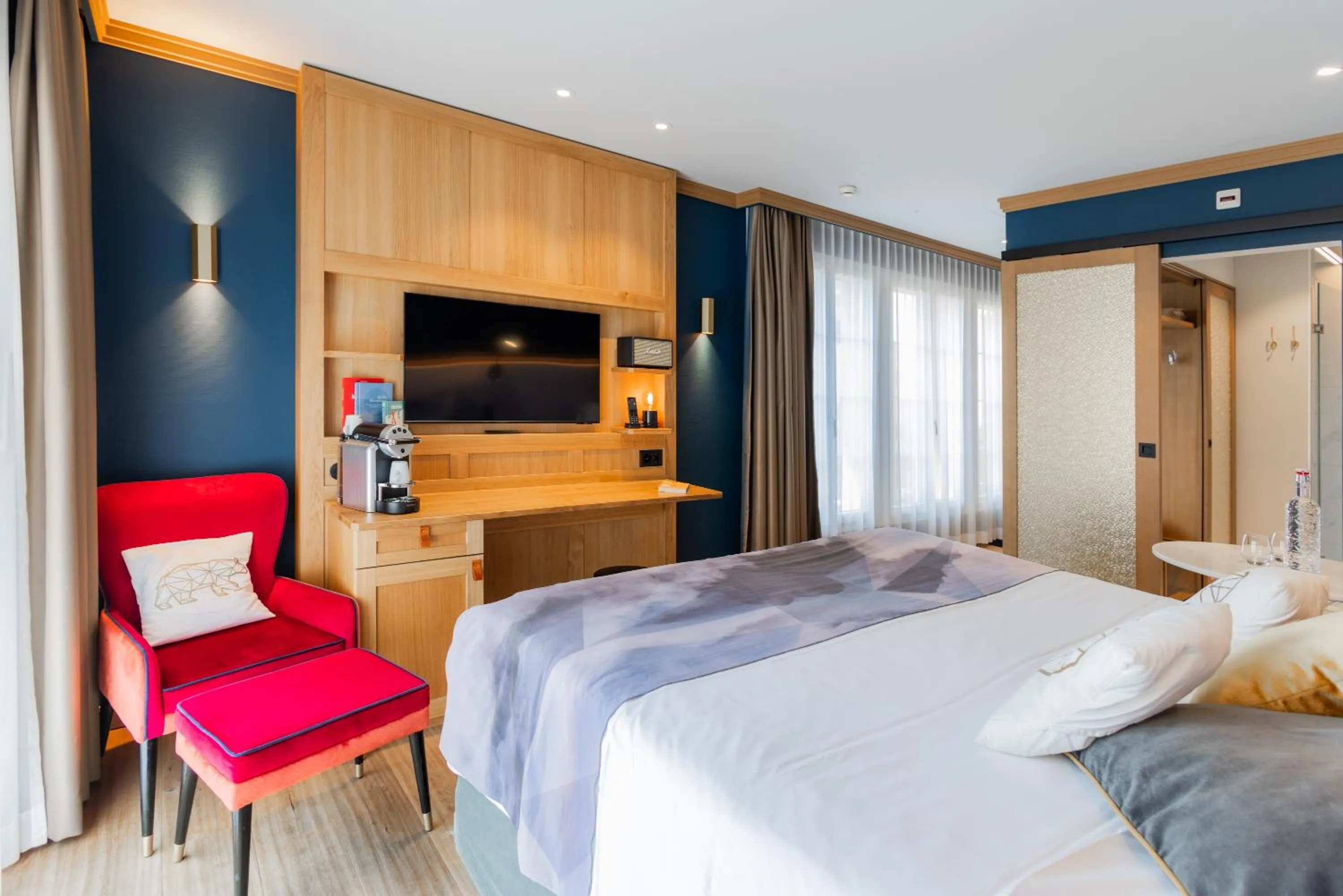 Bed in Boutique Hotel Glacier