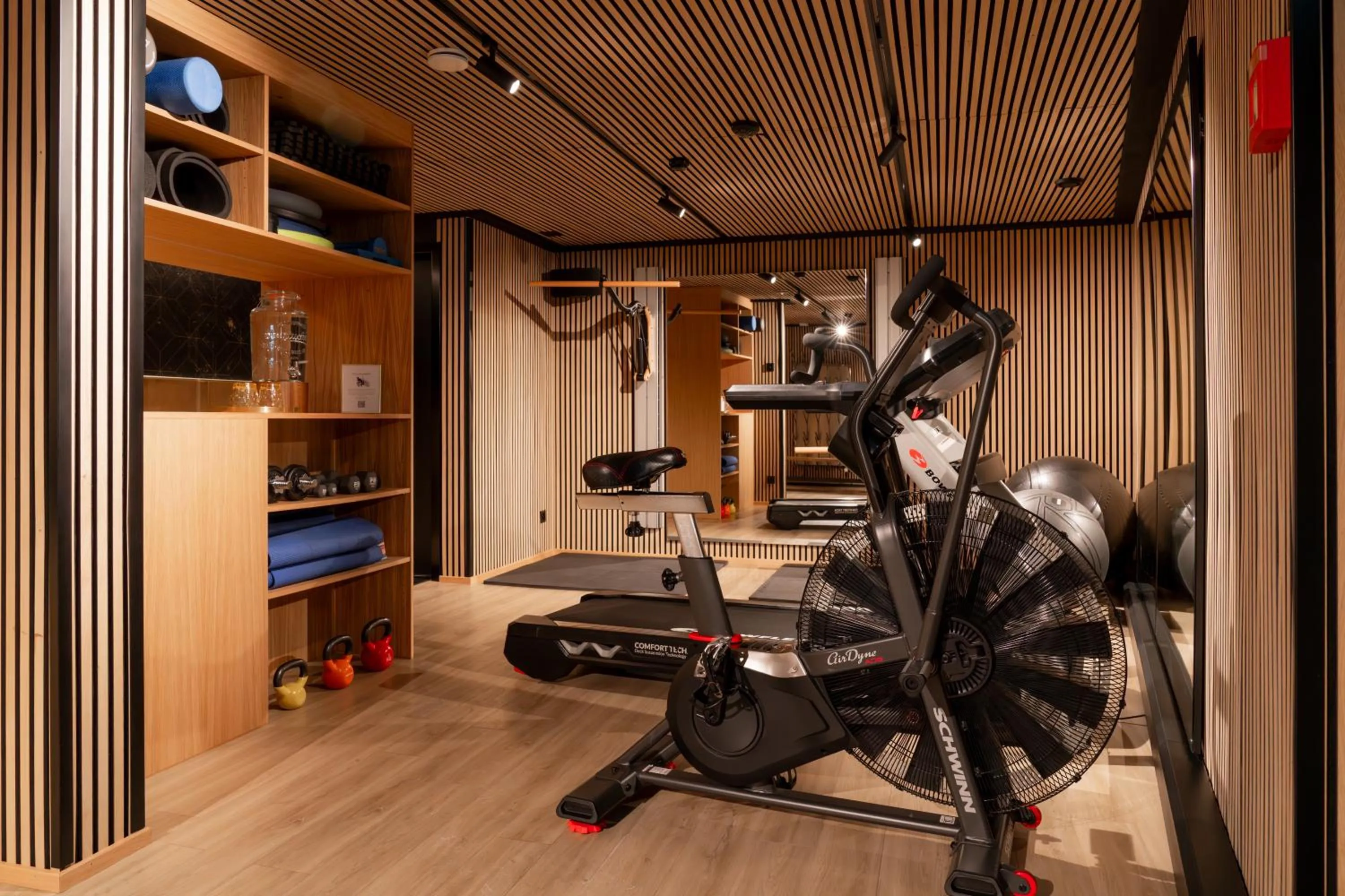 Fitness centre/facilities in Boutique Hotel Glacier