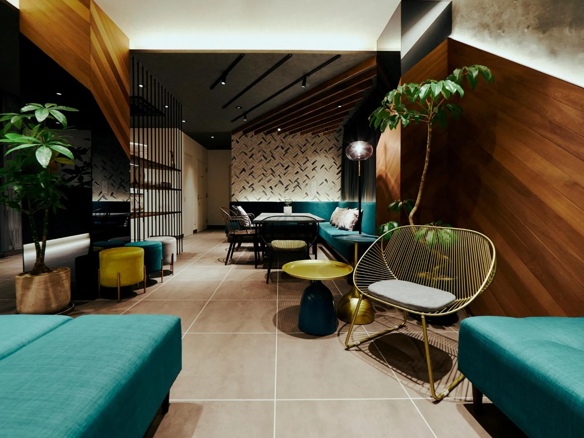 Lounge or bar in R Hotel Kansai Airport