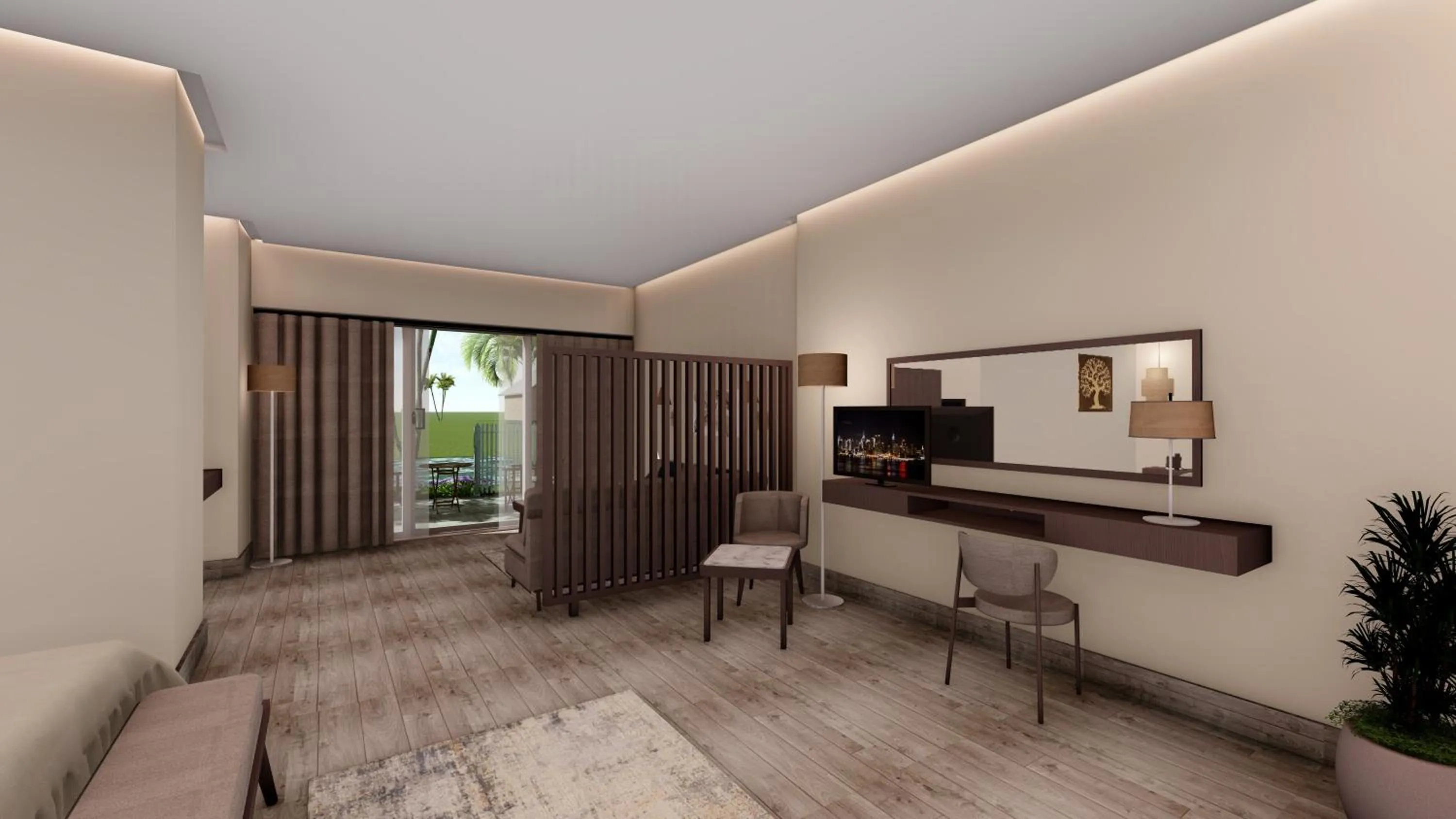 Living room in JAZ Elite Asteria