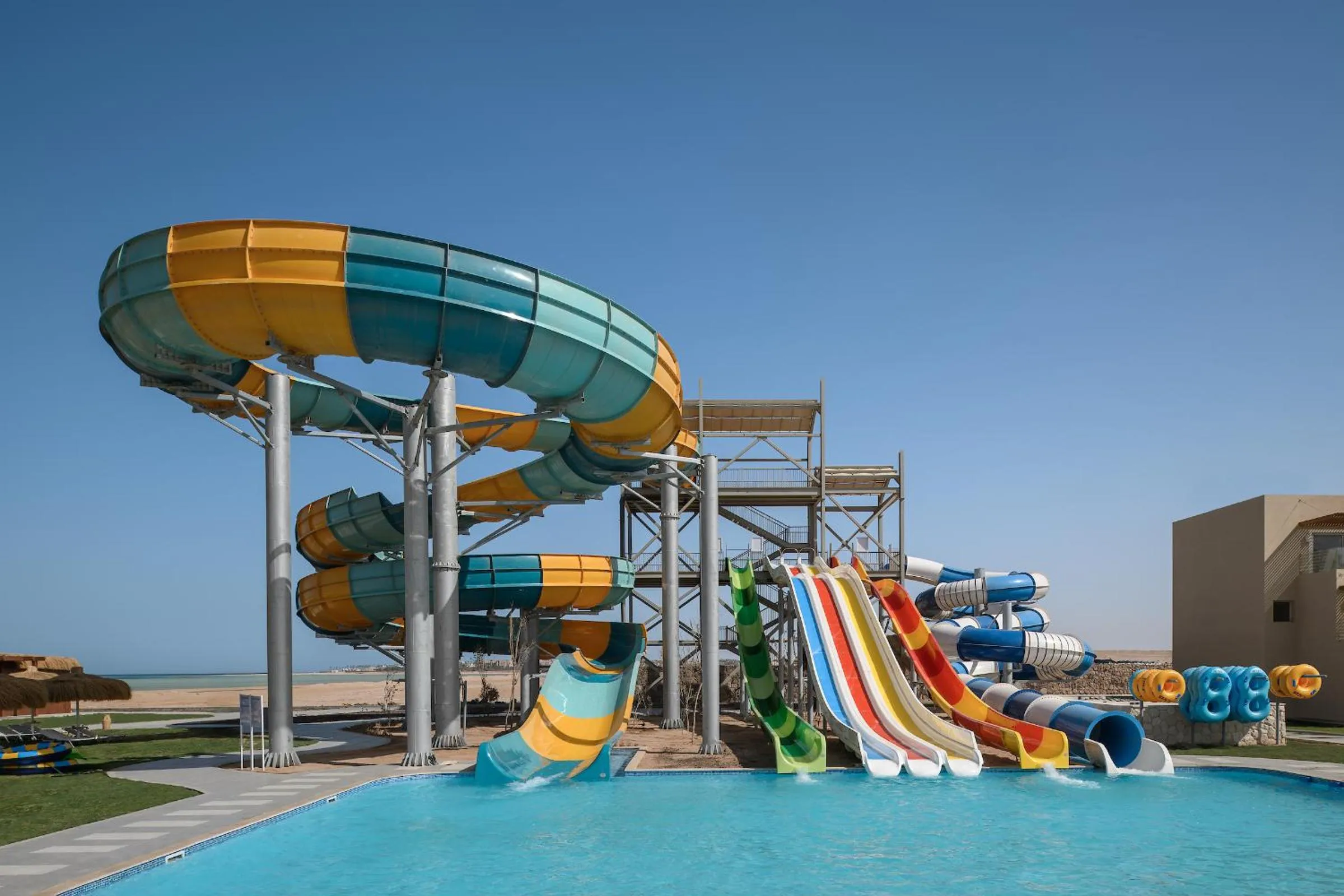 Aqua park in JAZ Elite Asteria