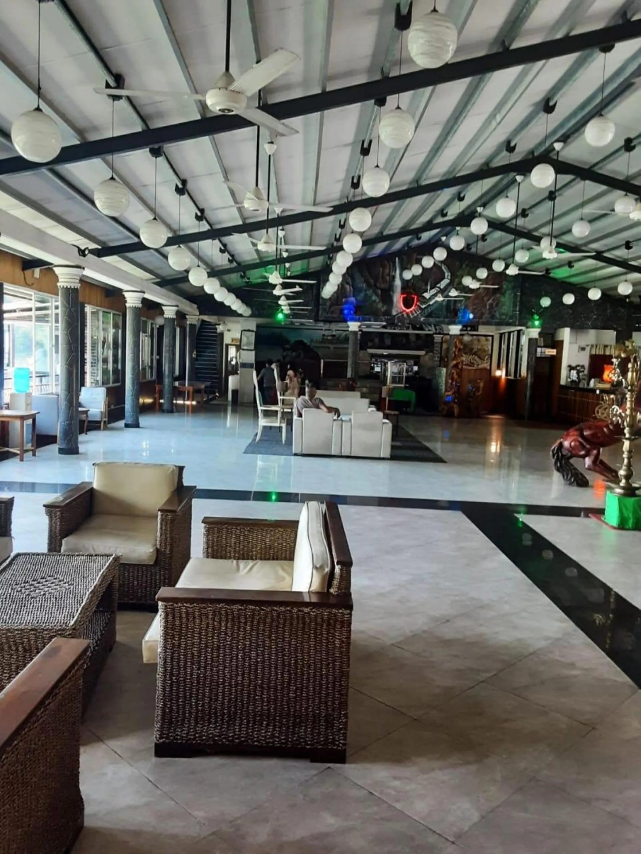 Seating area in Ella Mount Heaven