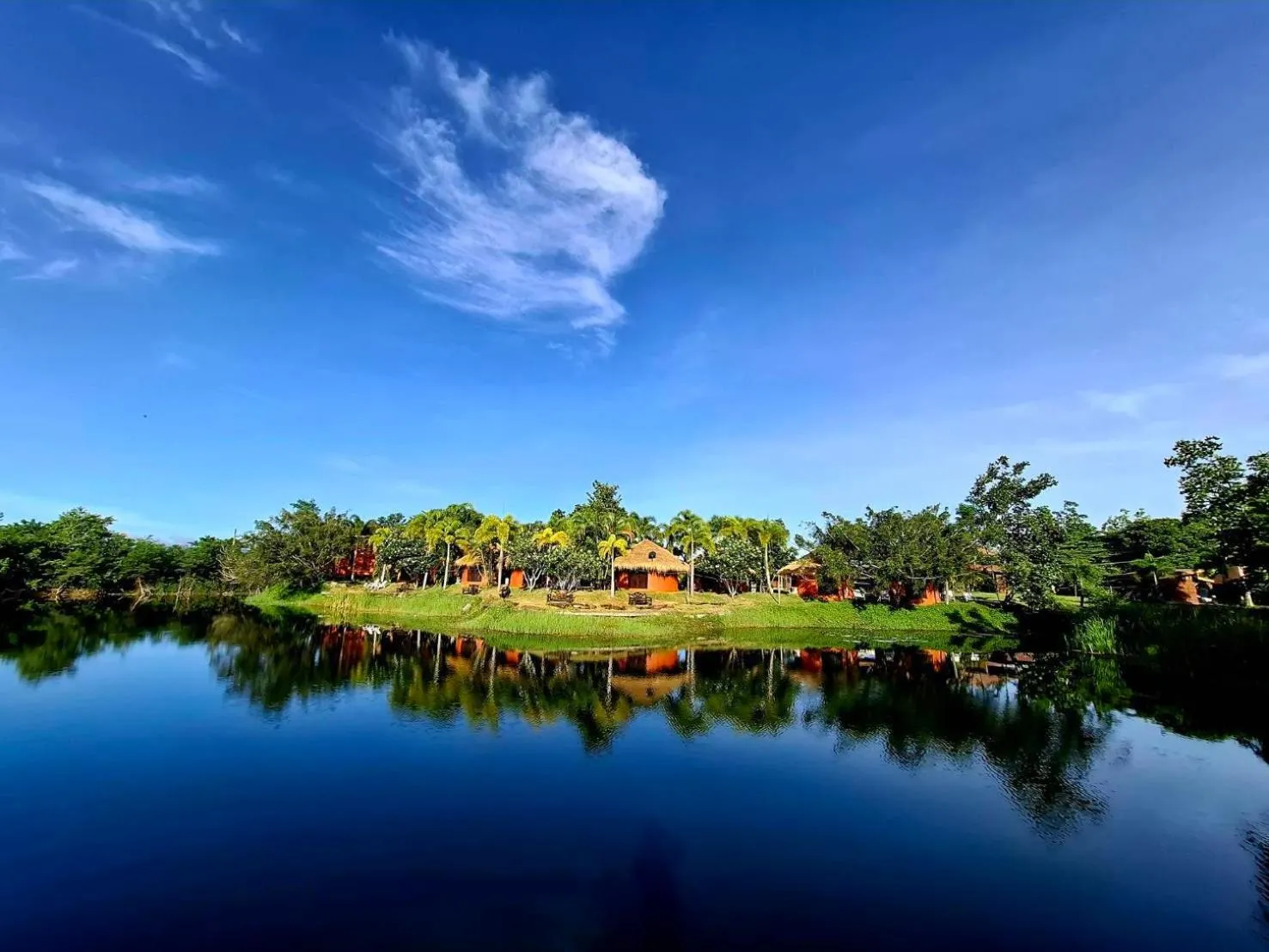 Lake view in Khao Yai Lake Hill Resort