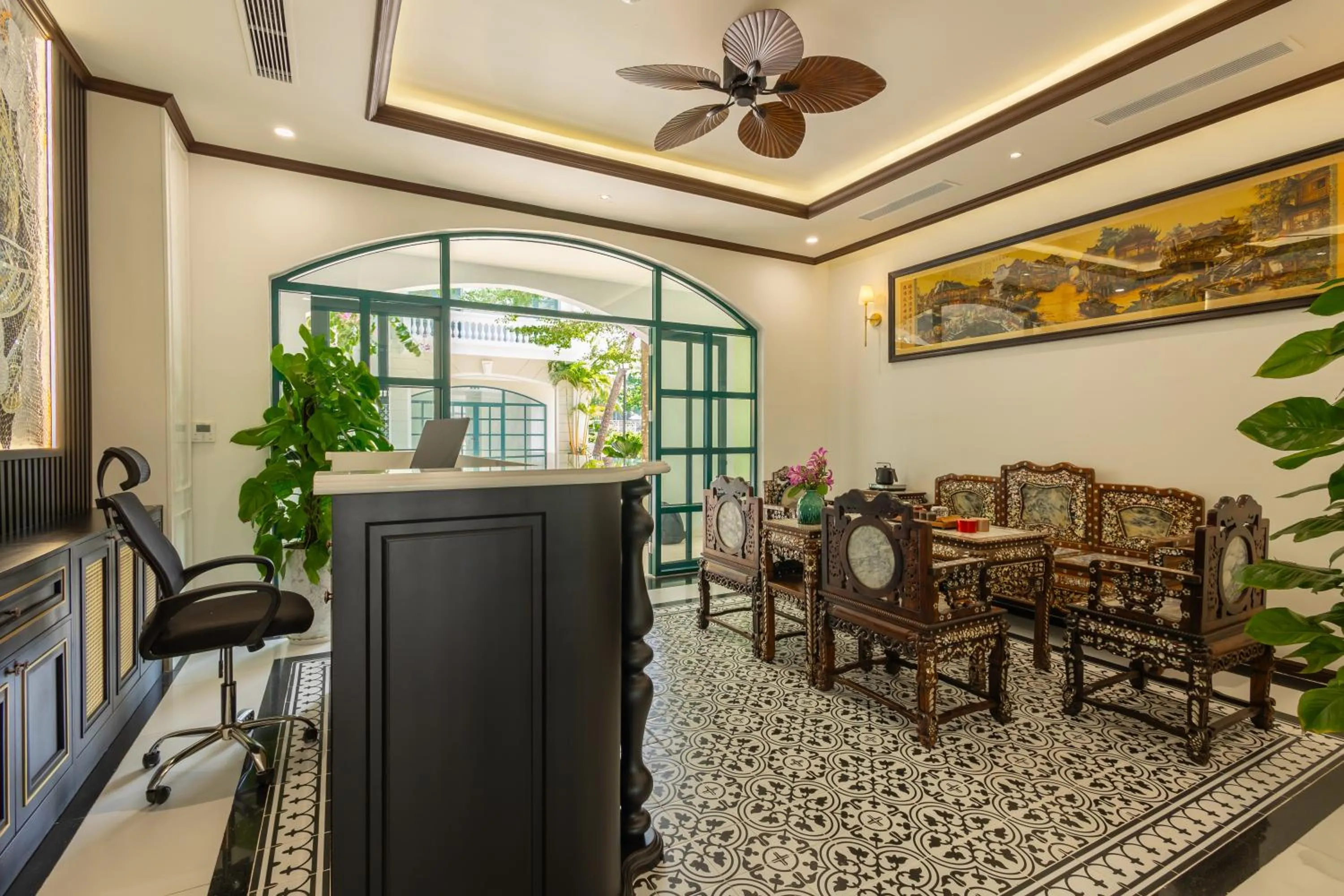 Lobby or reception in Stella Marina Boutique Hotel