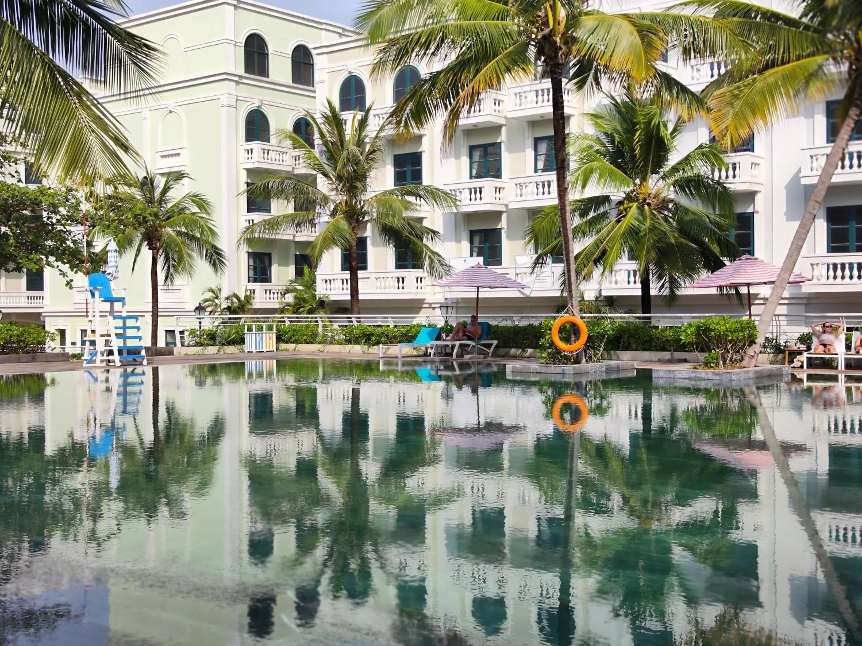 Swimming pool in Stella Marina Boutique Hotel