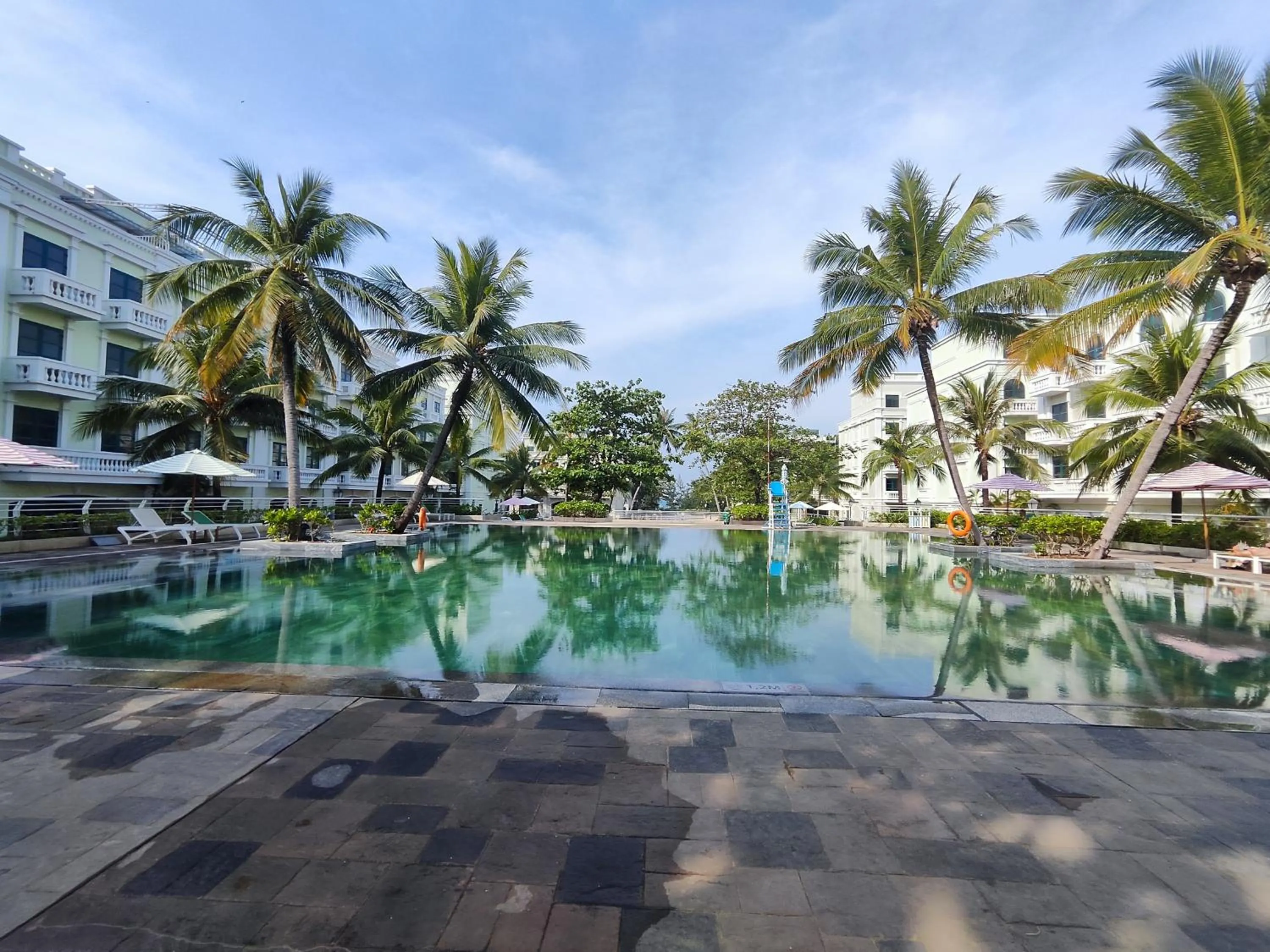 Swimming pool in Stella Marina Boutique Hotel