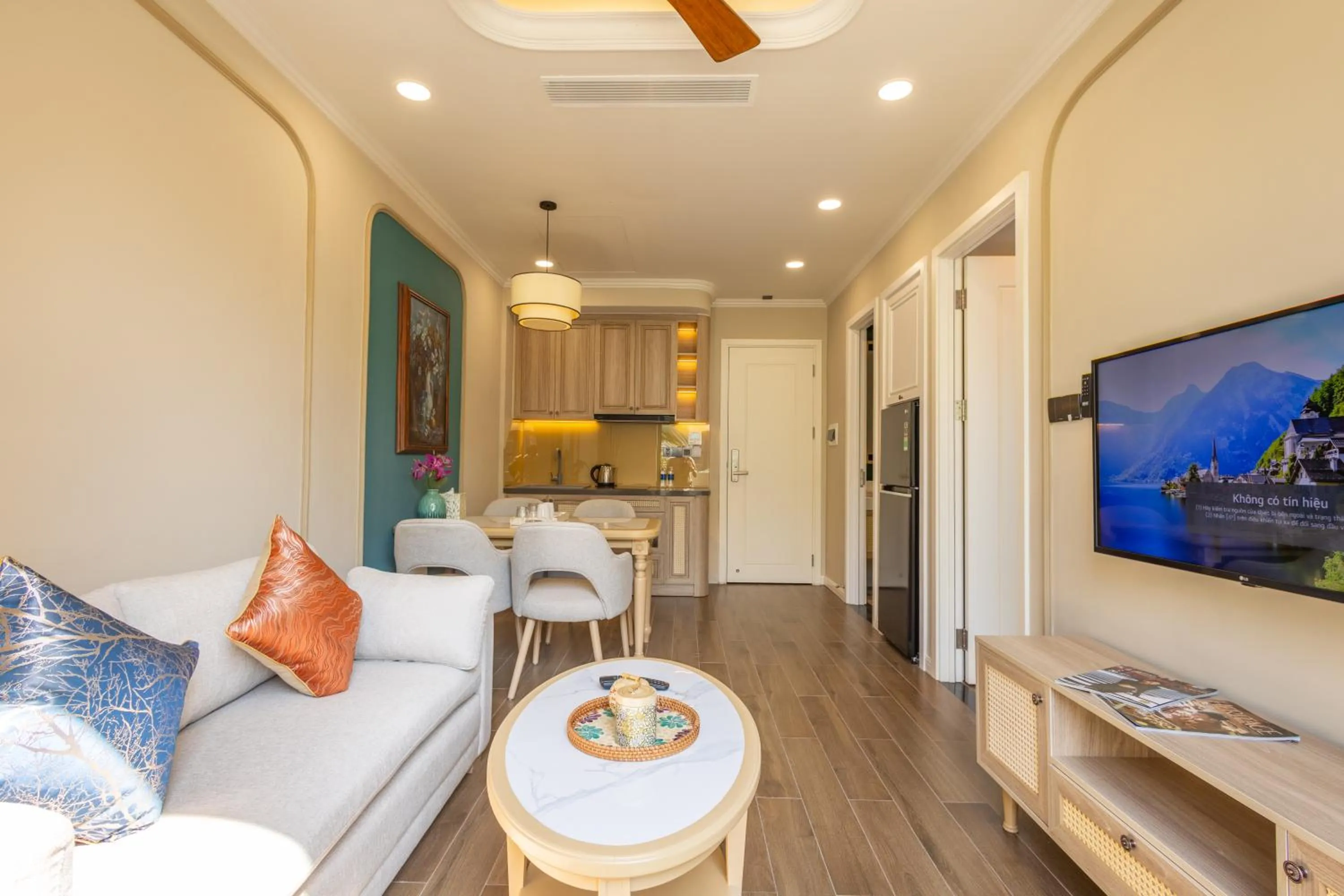 Living room in Stella Marina Boutique Hotel