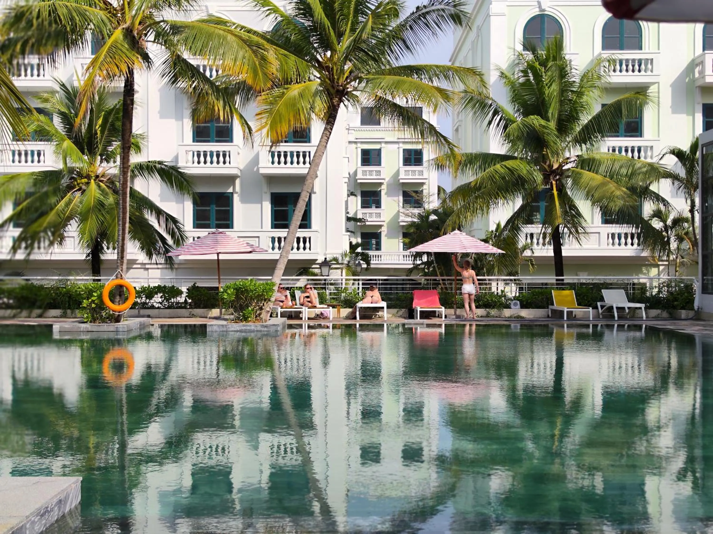 Swimming pool in Stella Marina Boutique Hotel