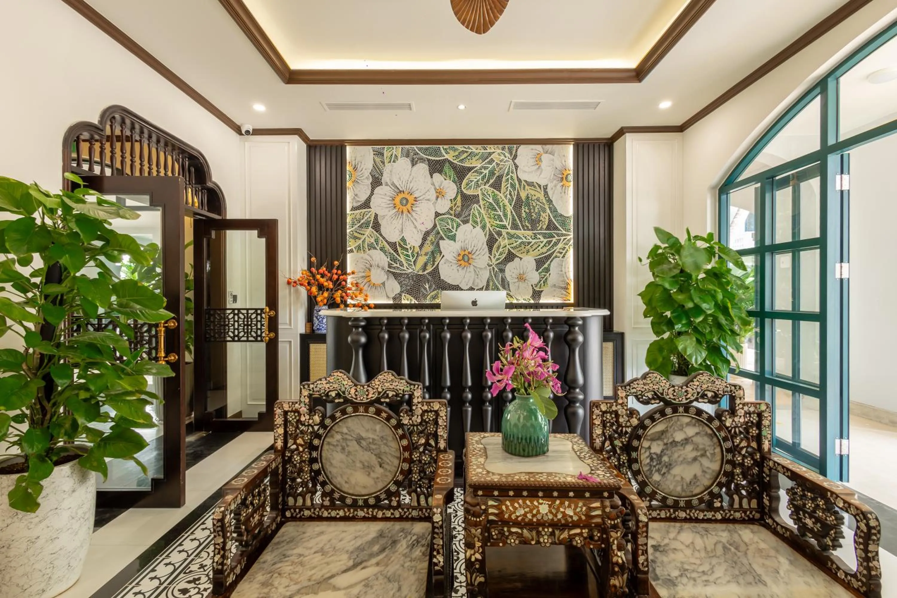 Lobby or reception in Stella Marina Boutique Hotel