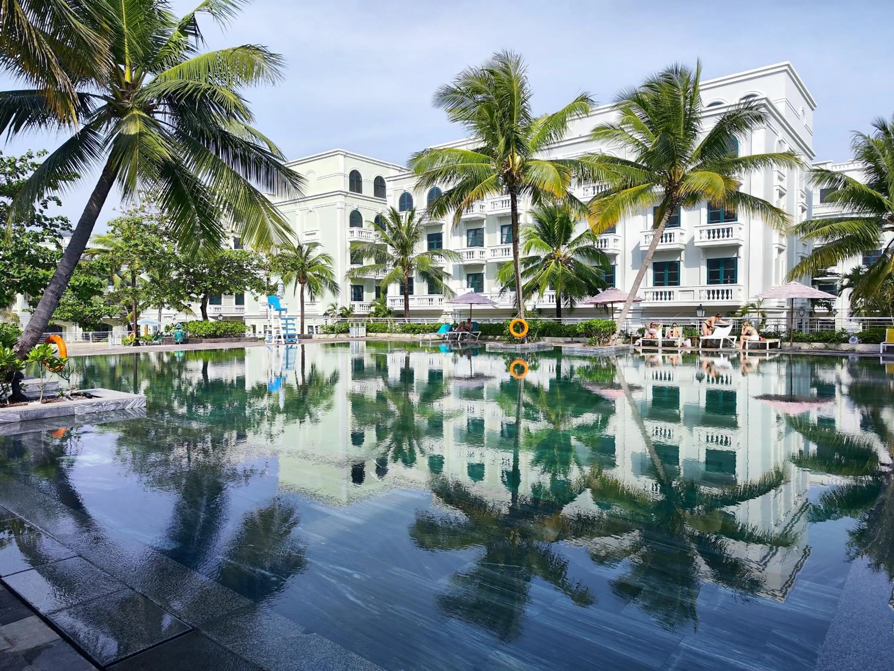 Swimming pool in Stella Marina Boutique Hotel