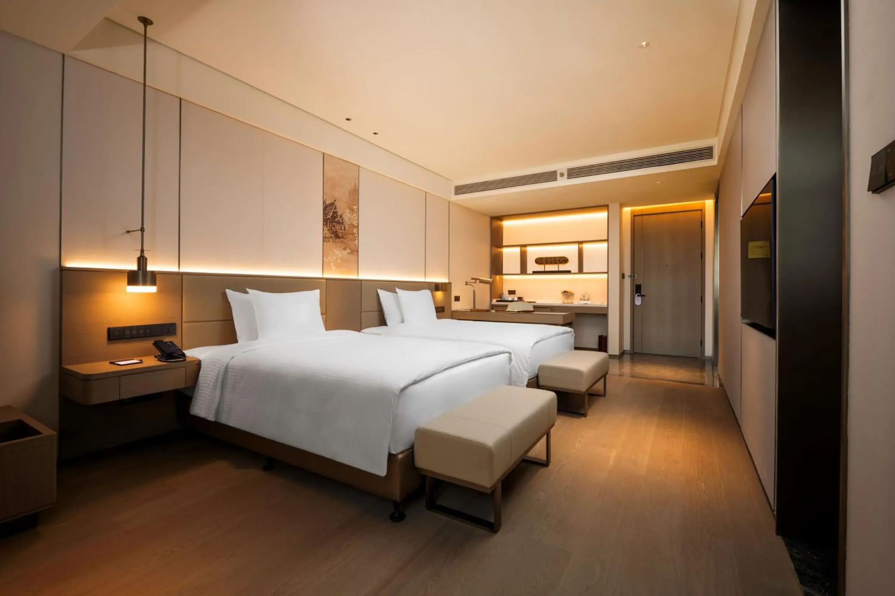 Superior Twin Room in Latsavong Wanda Vista Vientiane Superior Twin Room in Latsavong Wanda Vista Vientiane