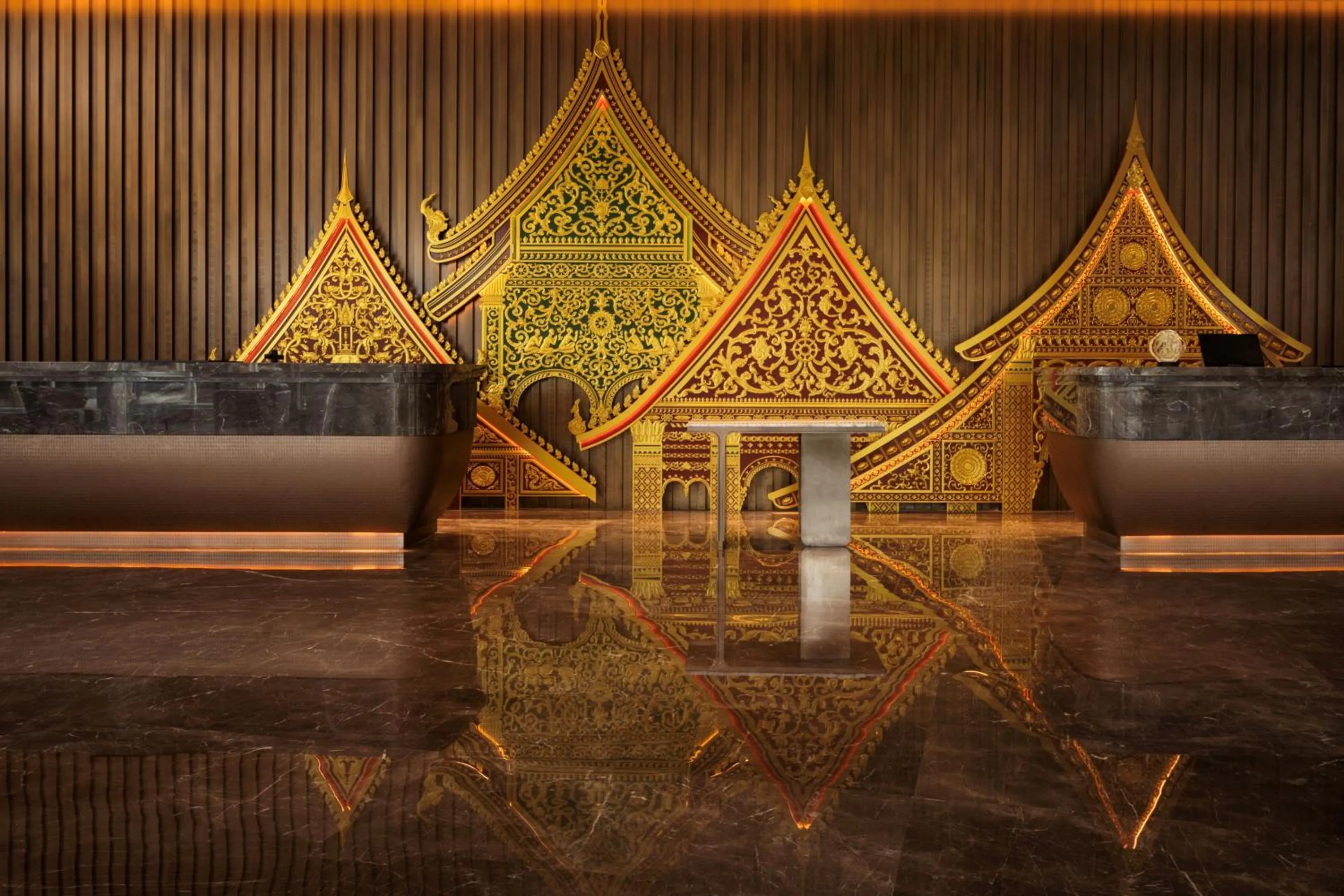 Lobby or reception in Latsavong Wanda Vista Vientiane