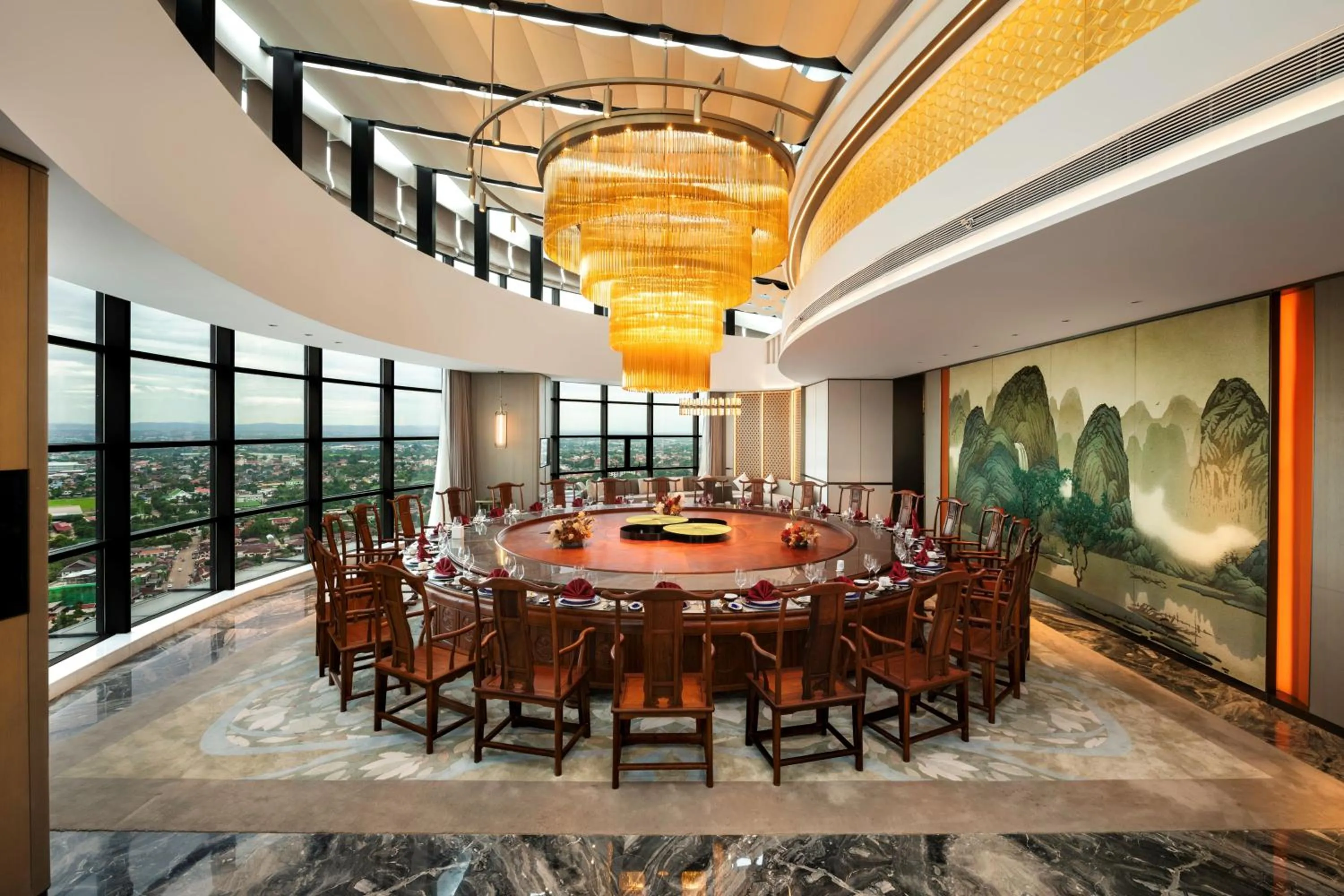 Restaurant/places to eat in Latsavong Wanda Vista Vientiane