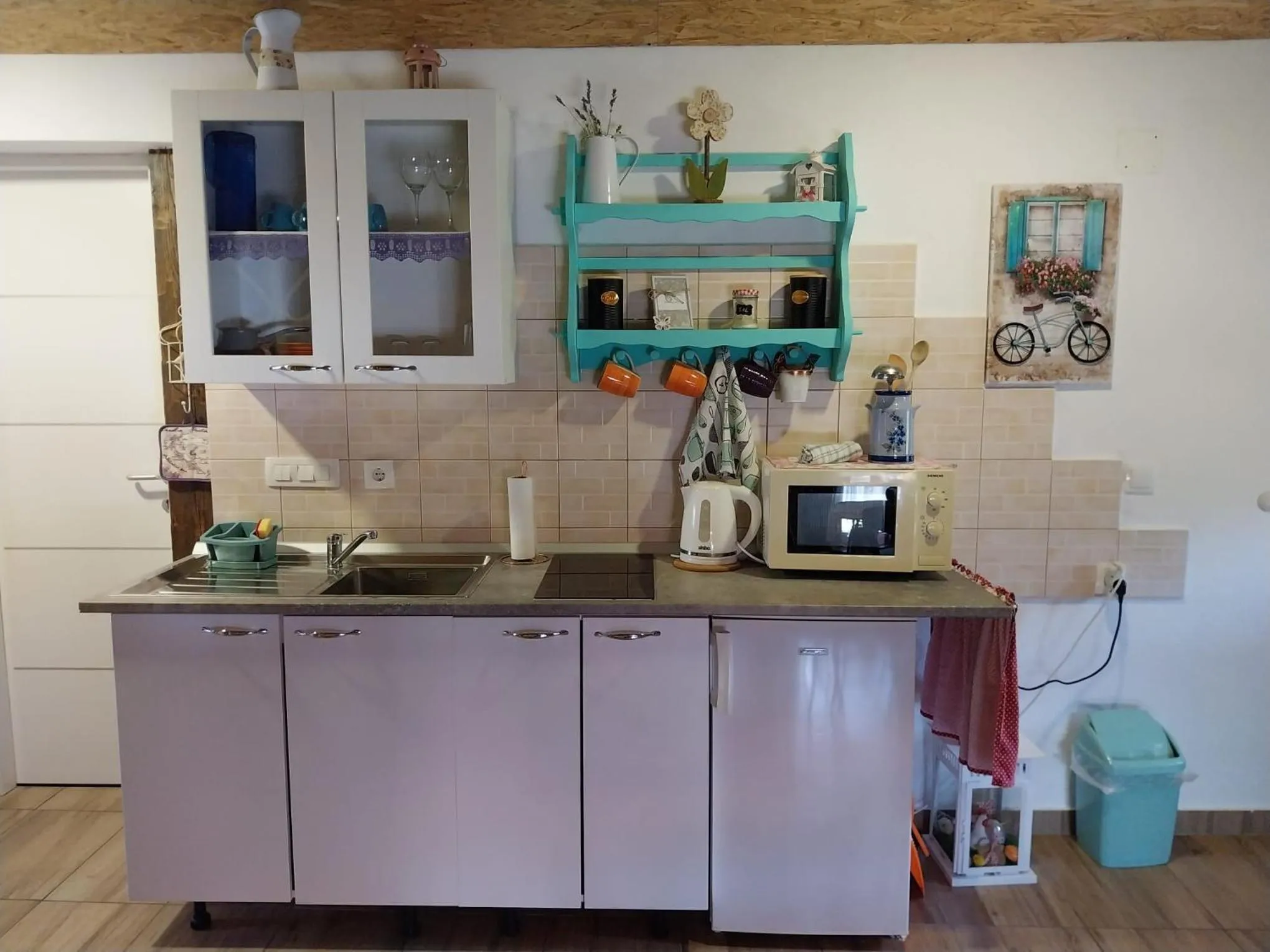 Kitchen or kitchenette in Apartment Ada bed & breakfast