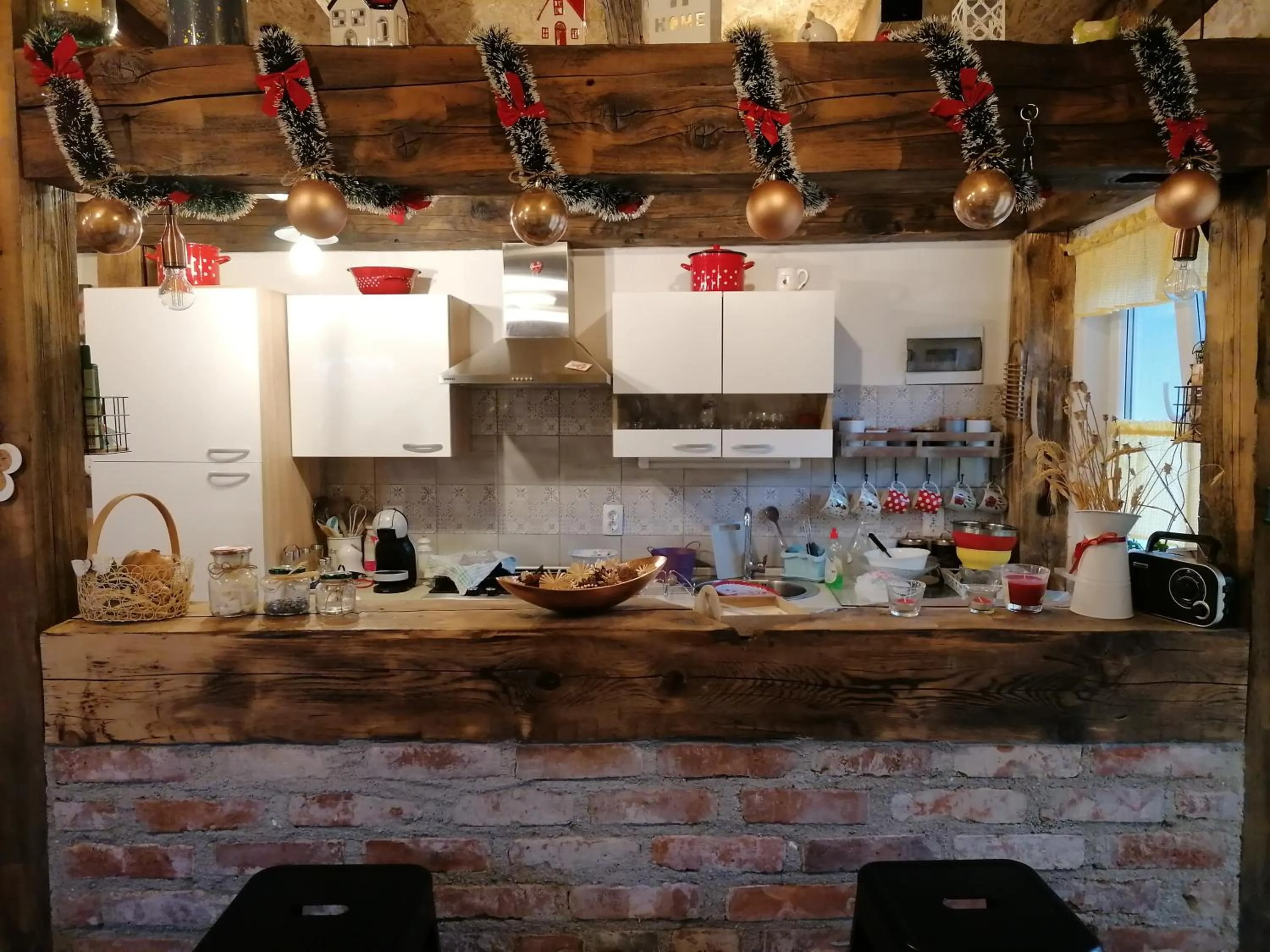 Kitchen or kitchenette in Apartment Ada bed & breakfast