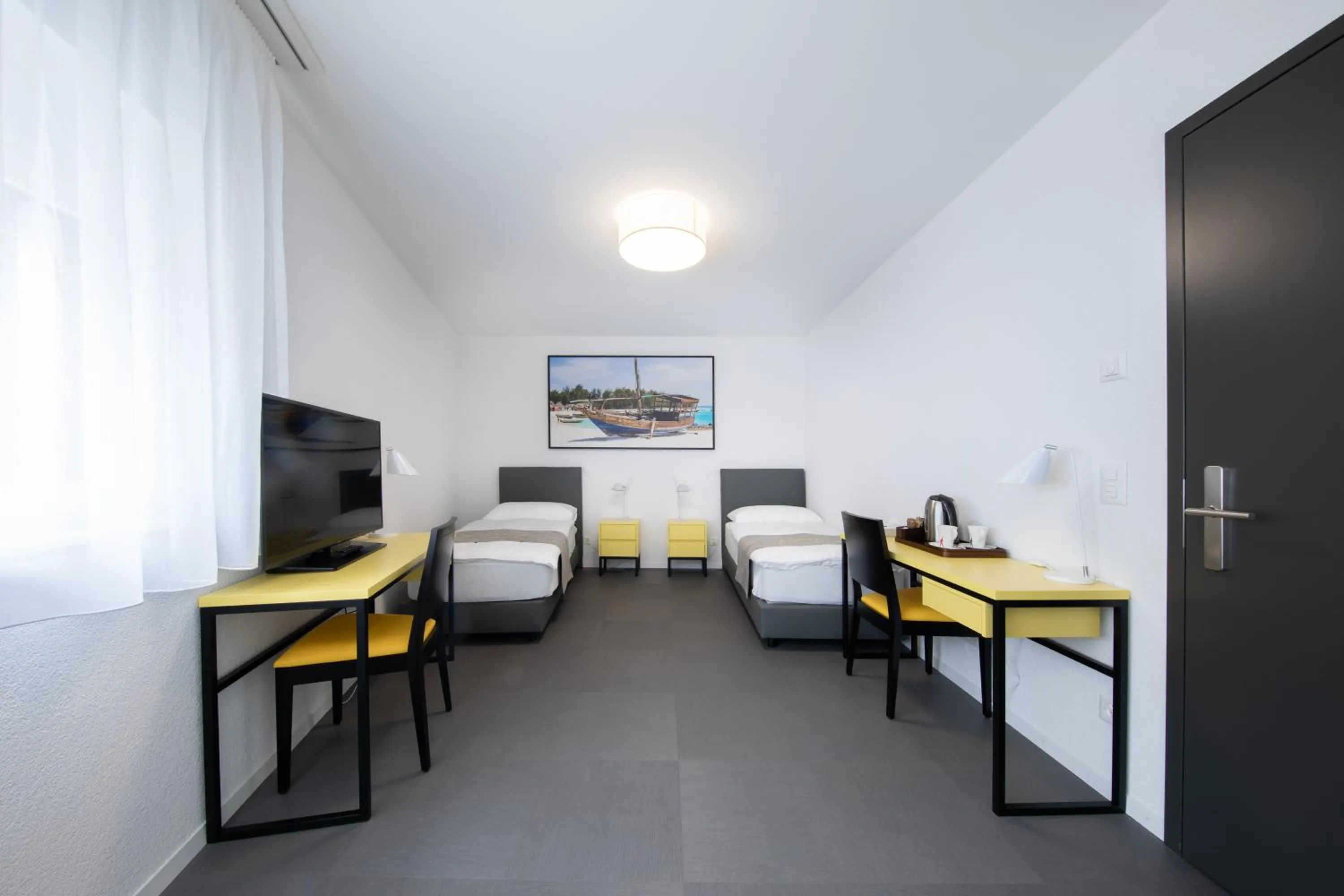 Bed in "The Freddie Mercury" Hotel