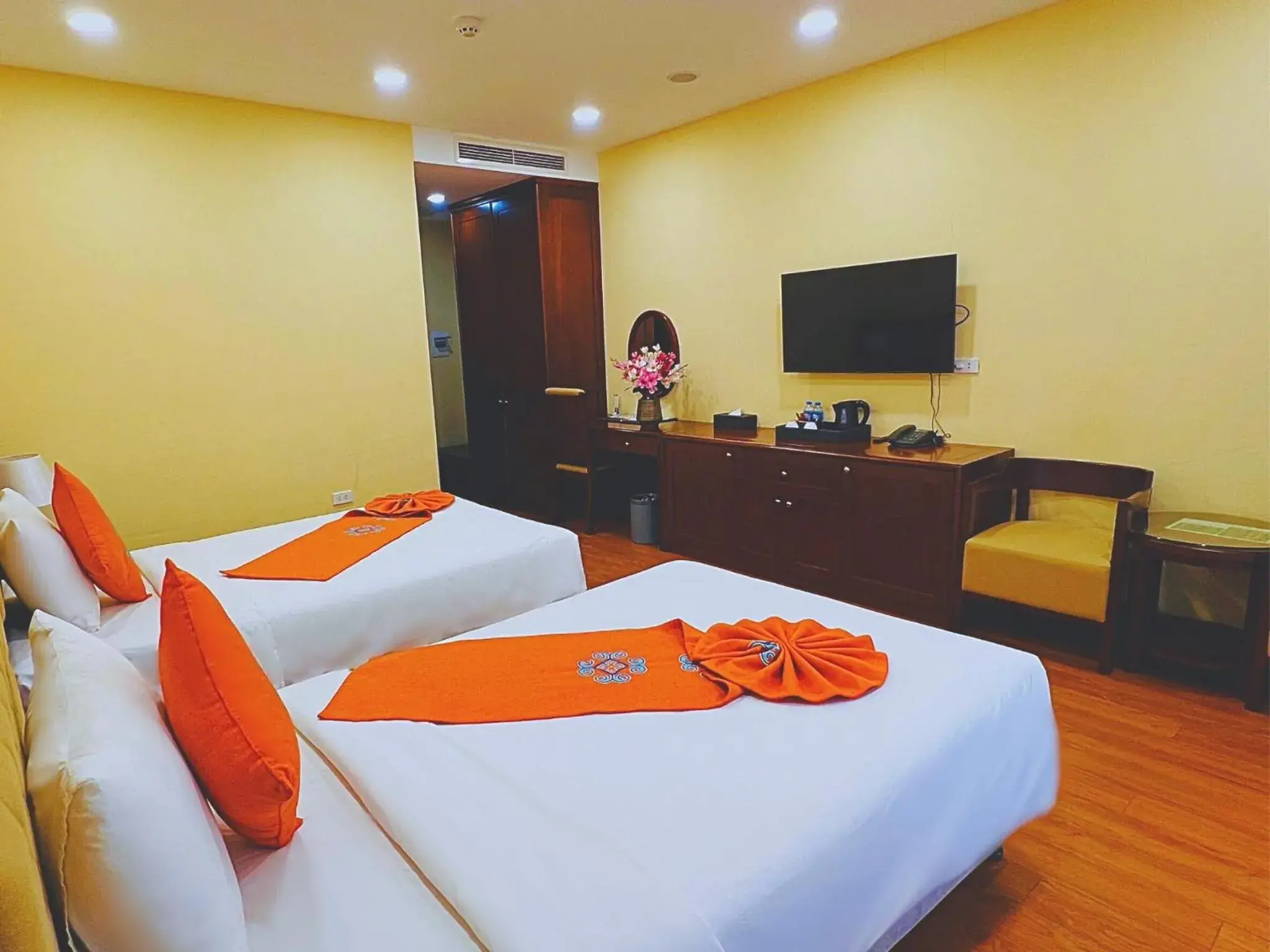 Quadruple Room in Sapa Green Forest Hotel & Convention Quadruple Room in Sapa Green Forest Hotel & Convention
