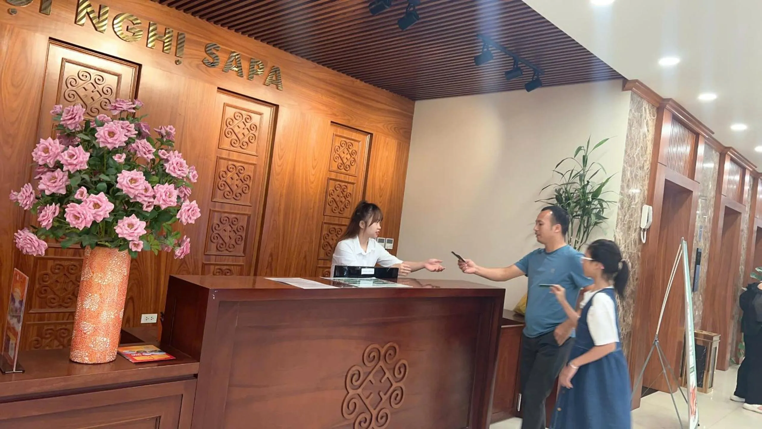 Lobby or reception in Sapa Green Forest Hotel & Convention