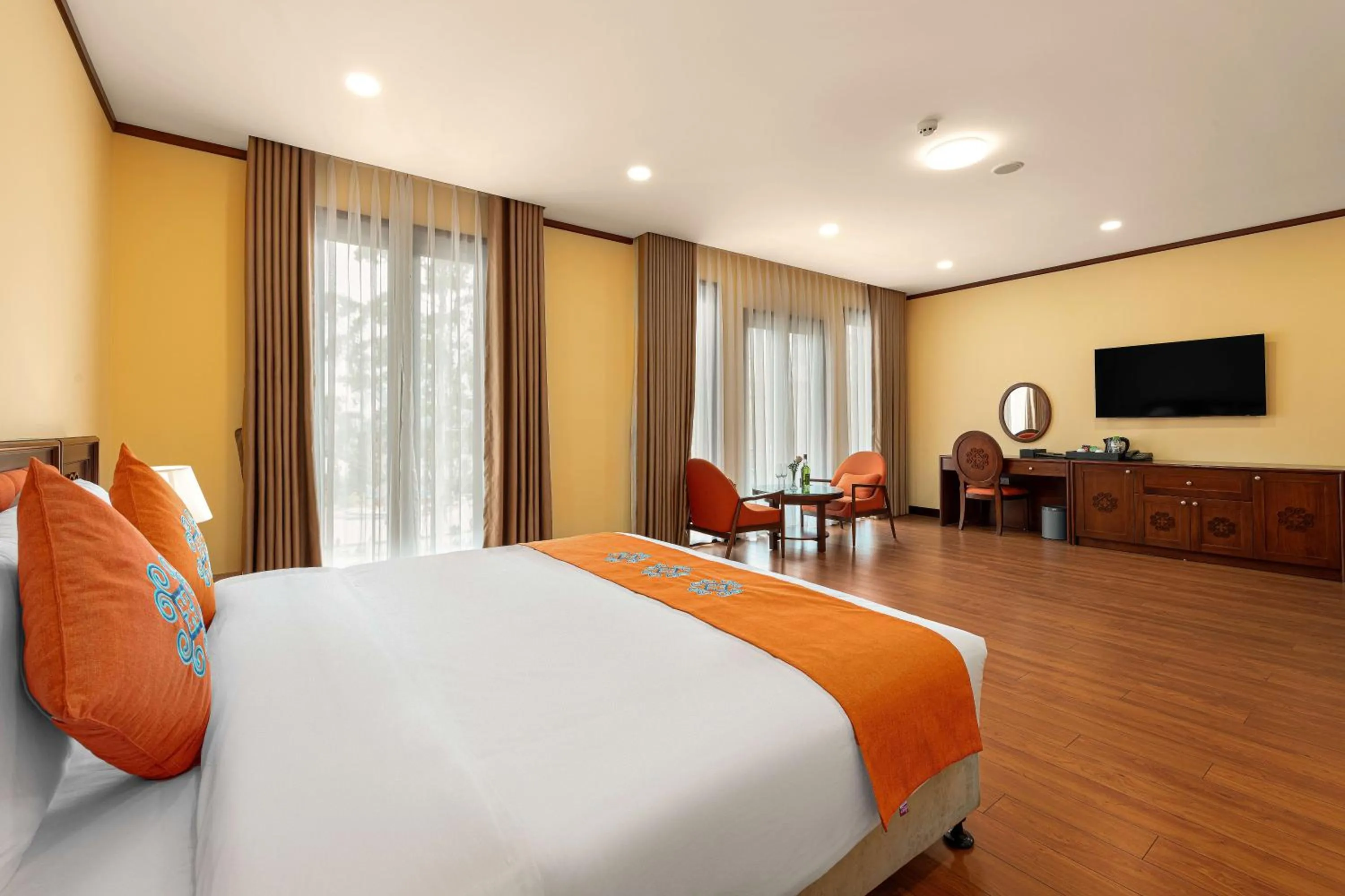 Living room in Sapa Green Forest Hotel & Convention