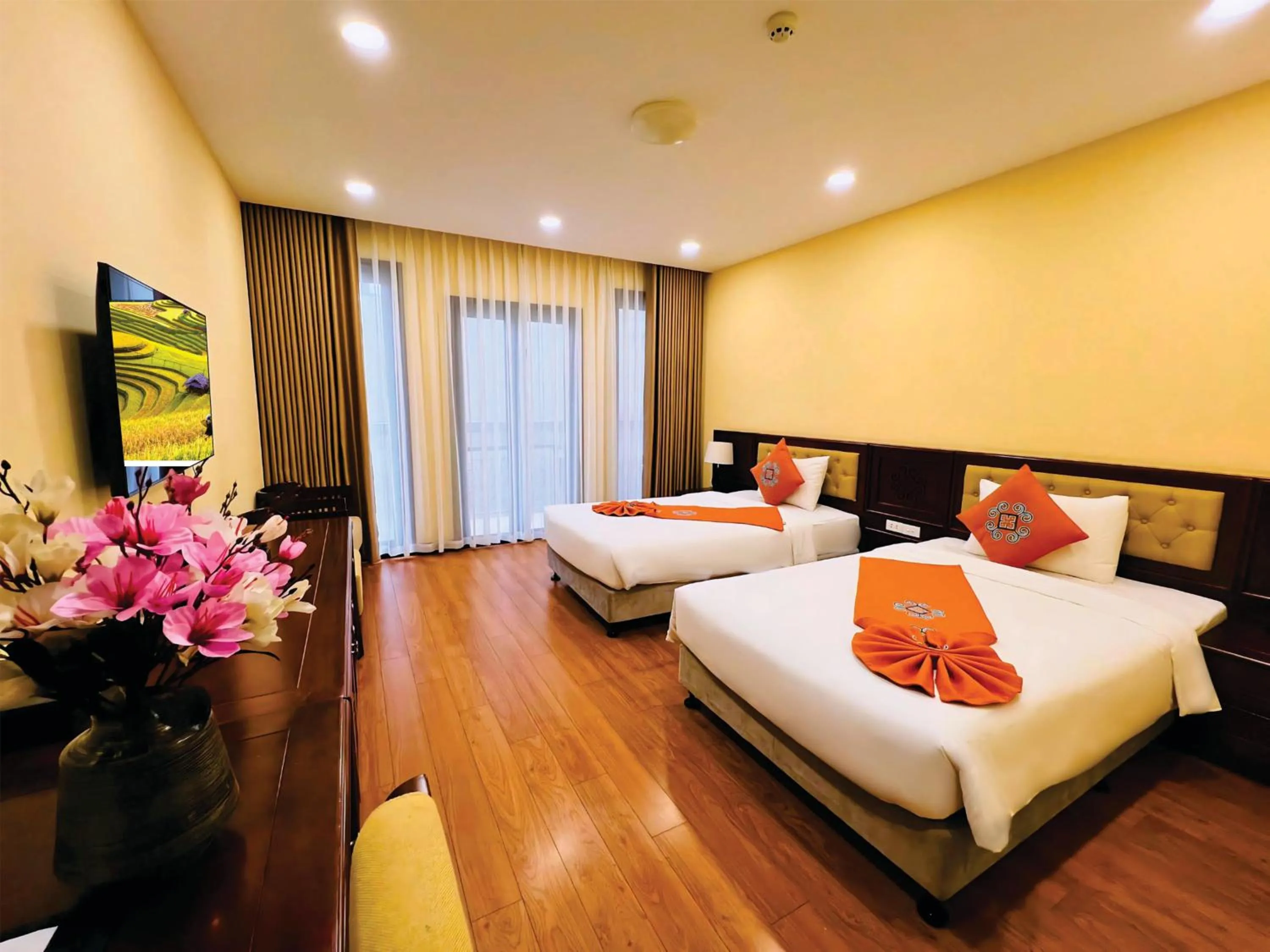 Bedroom in Sapa Green Forest Hotel & Convention