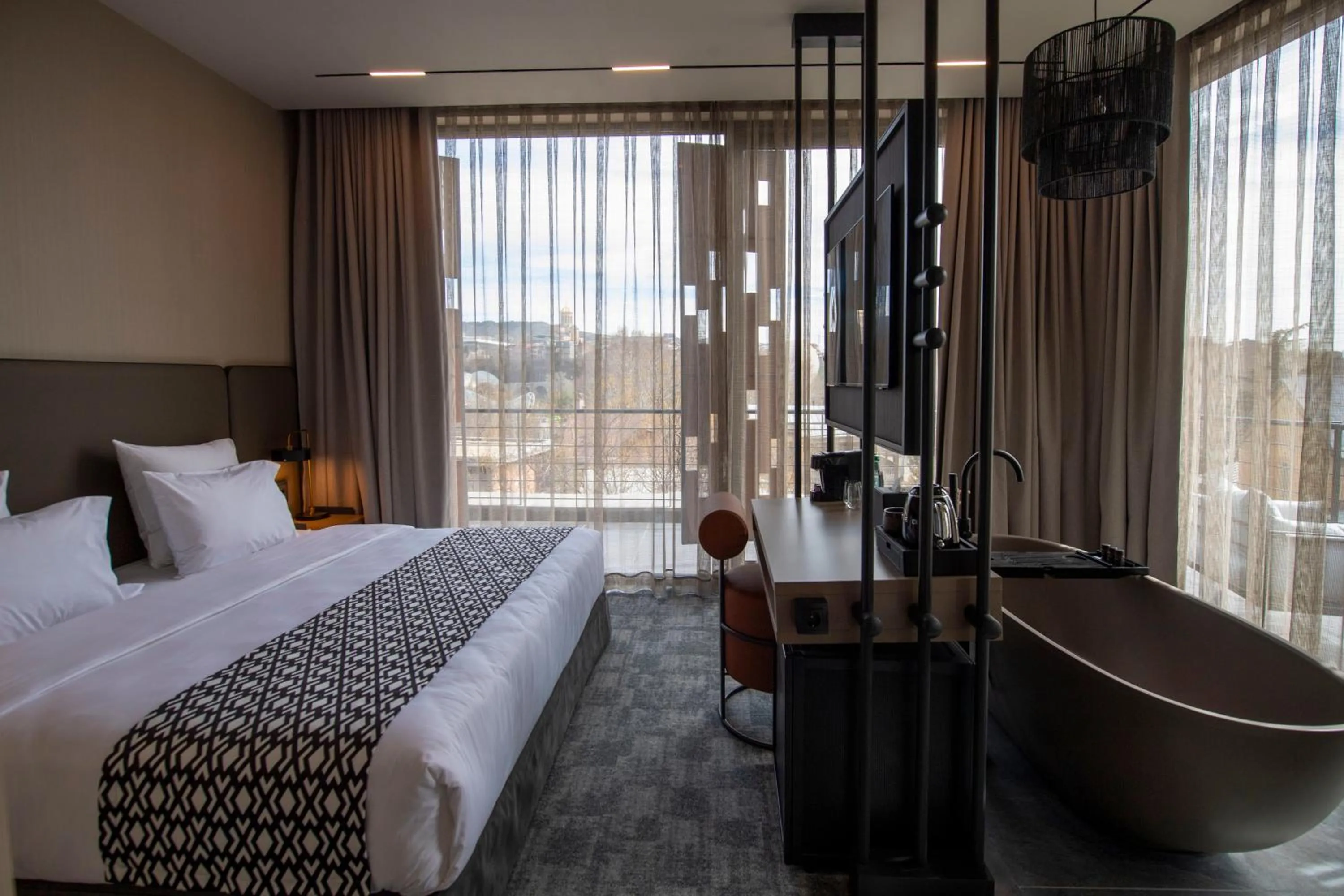 Photo of the whole room, Bed in Qarvasla Hotel