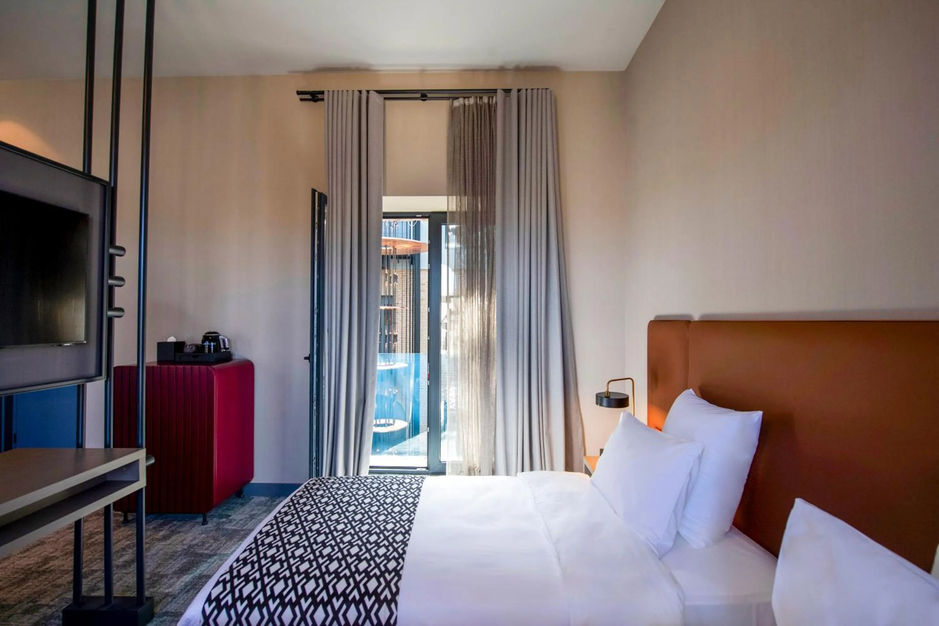 Bedroom, Bed in Qarvasla Hotel