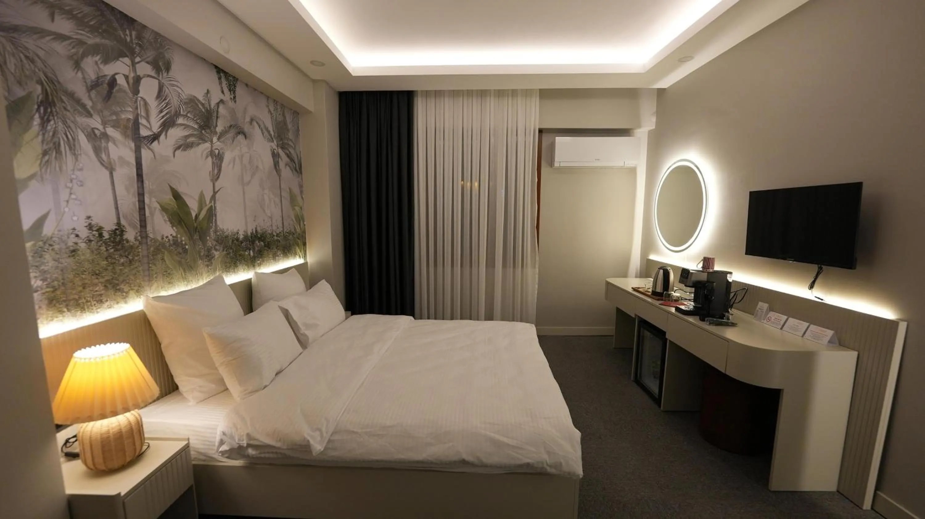 Bed in CARTİER LUXURY OTEL