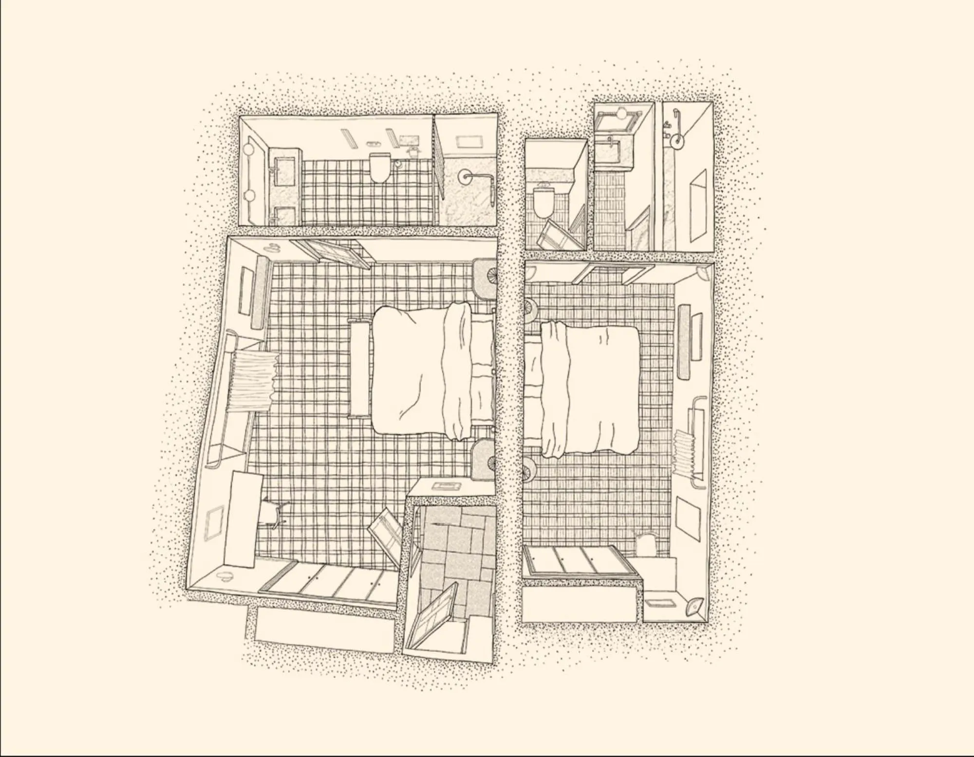 Bird's eye view in Portella Palma