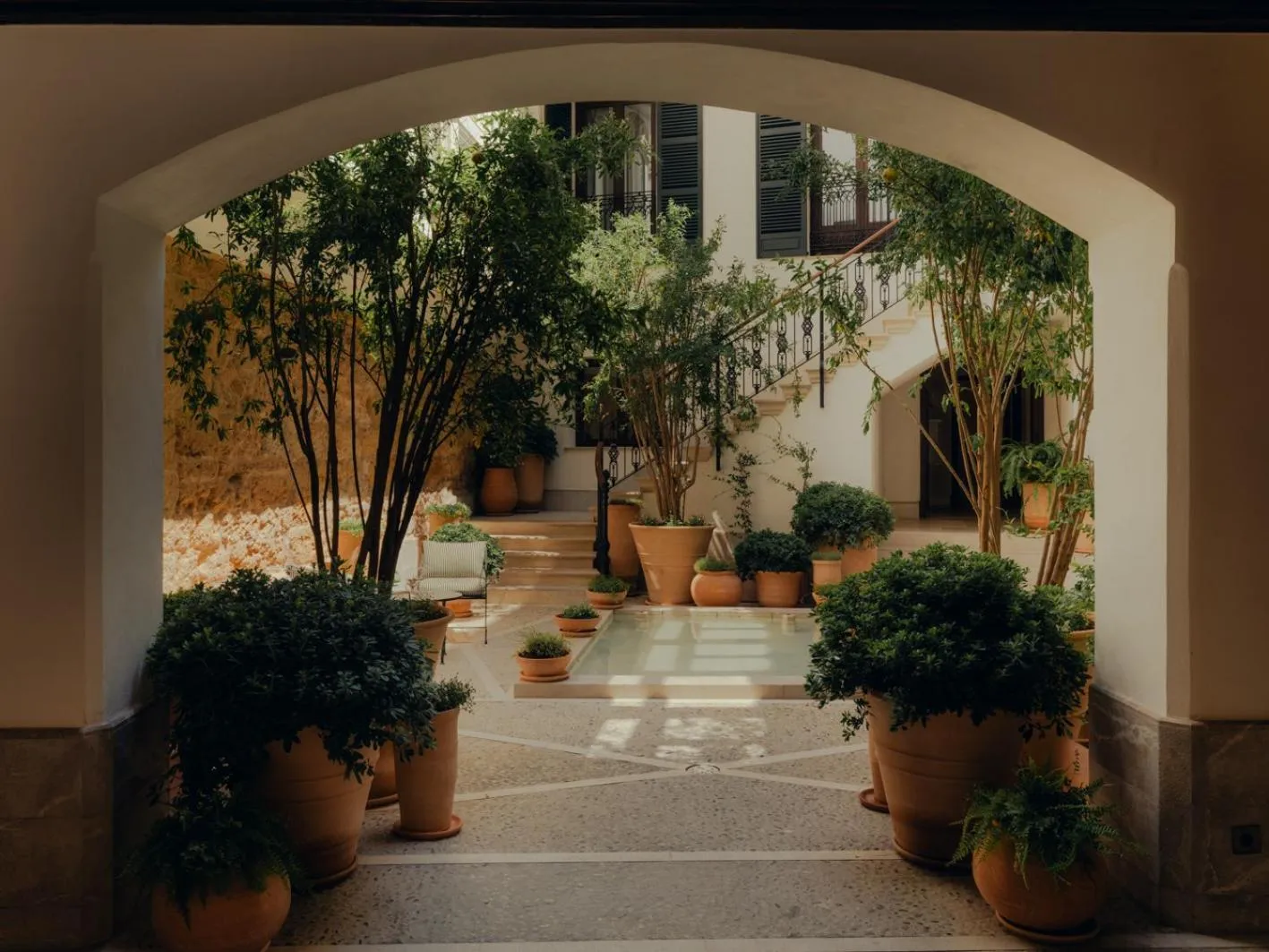 Garden in Portella Palma