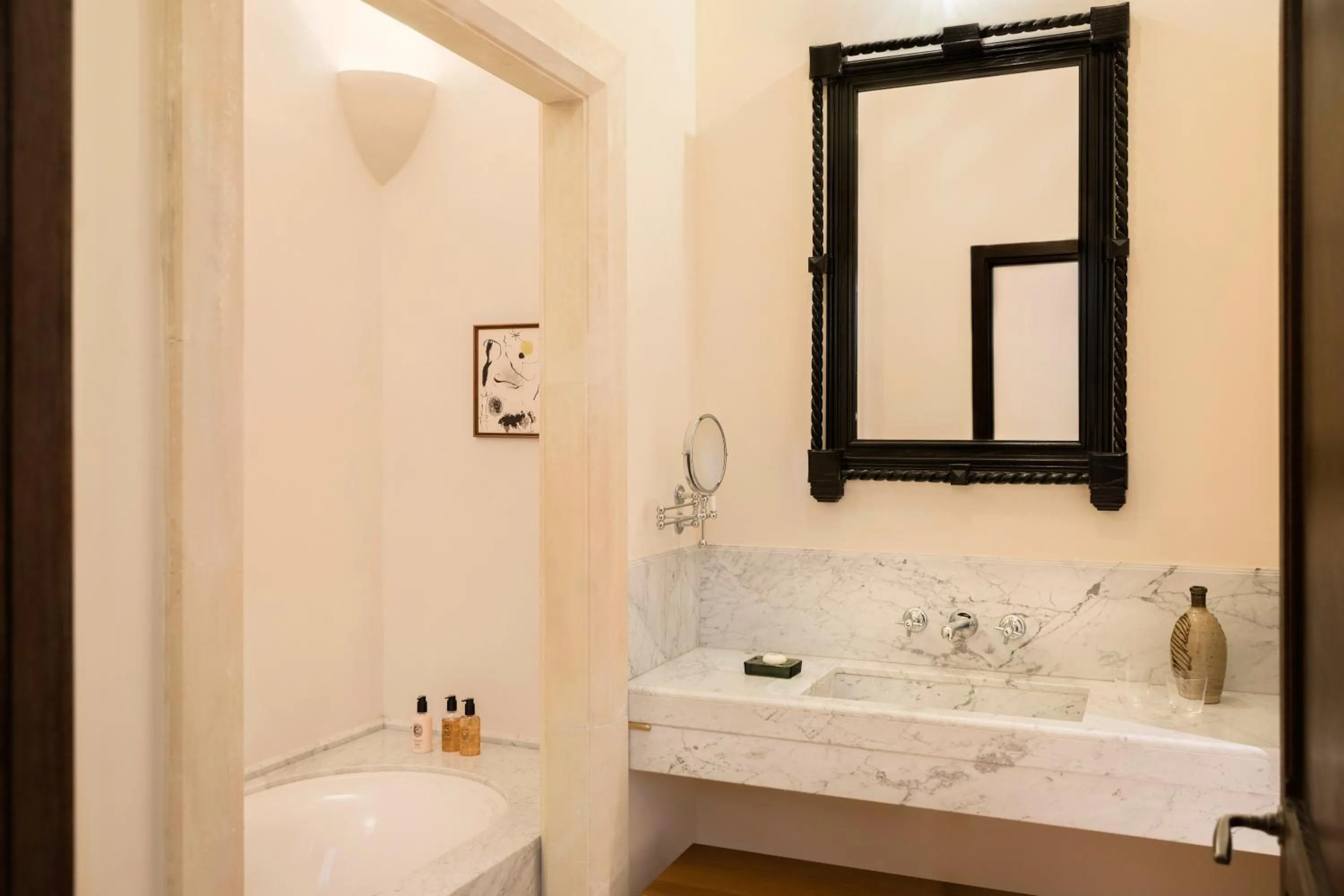 Shower in Portella Palma