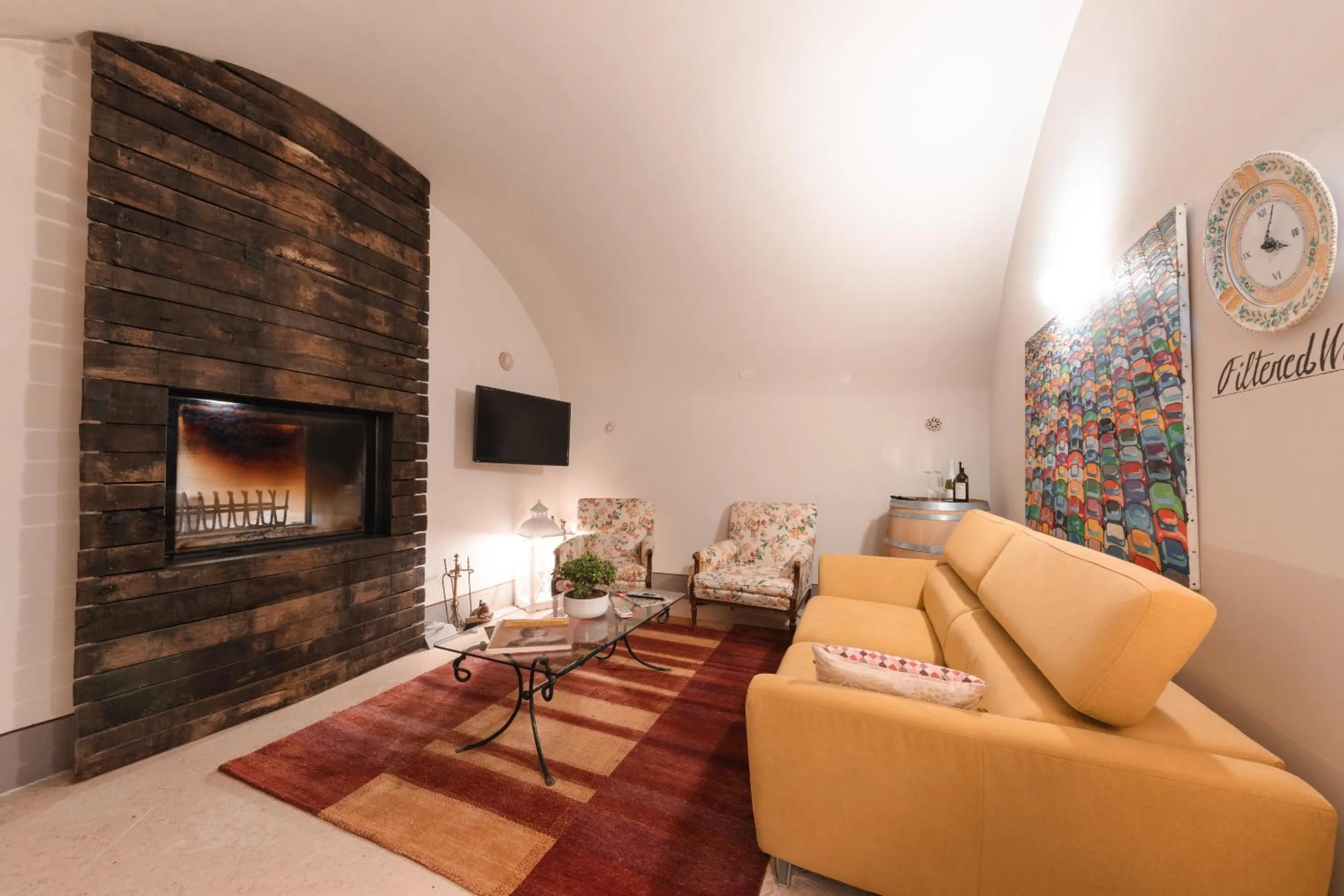 Living room in Corte Castello