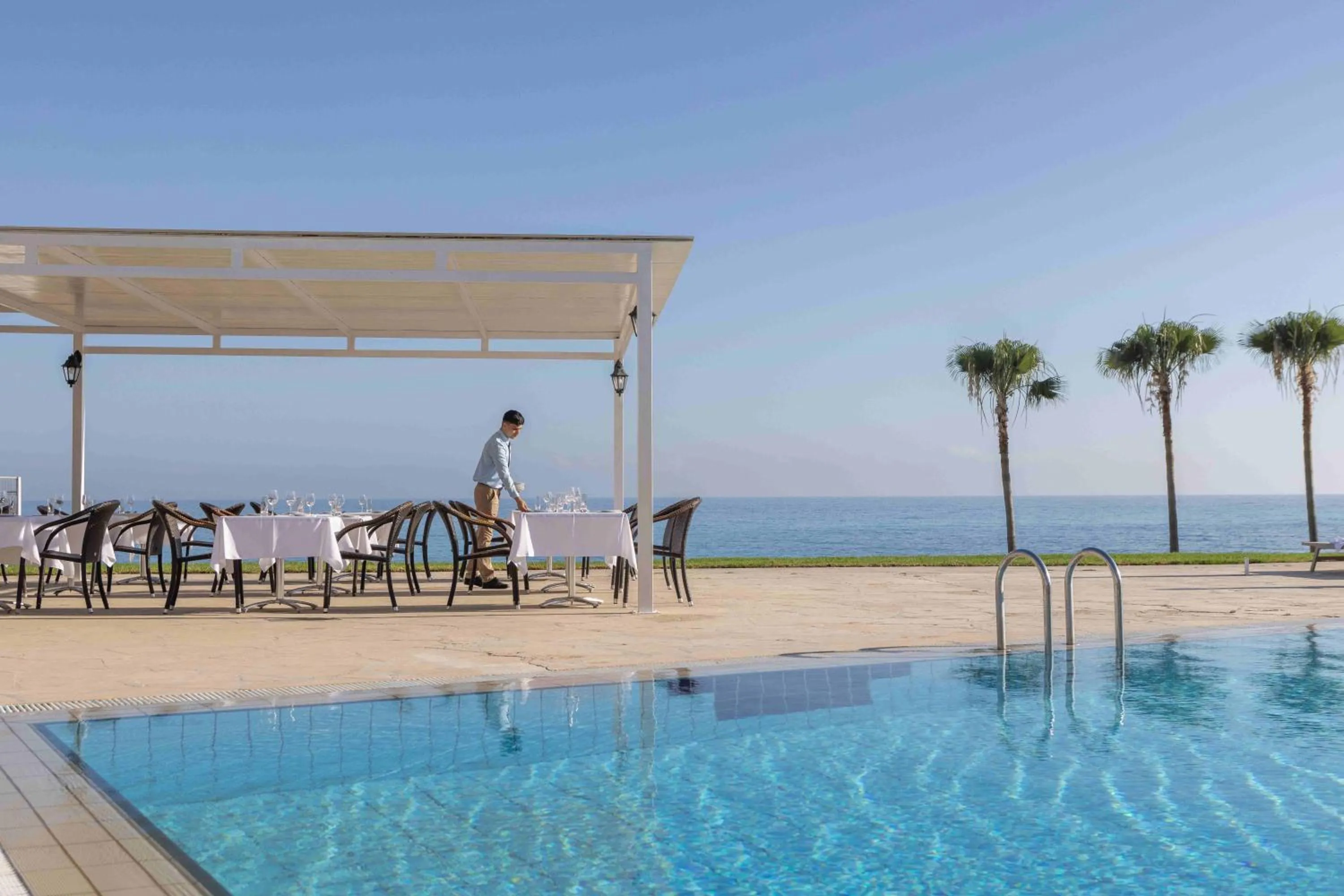 Restaurant/places to eat in Kapetanios Aqua Resort