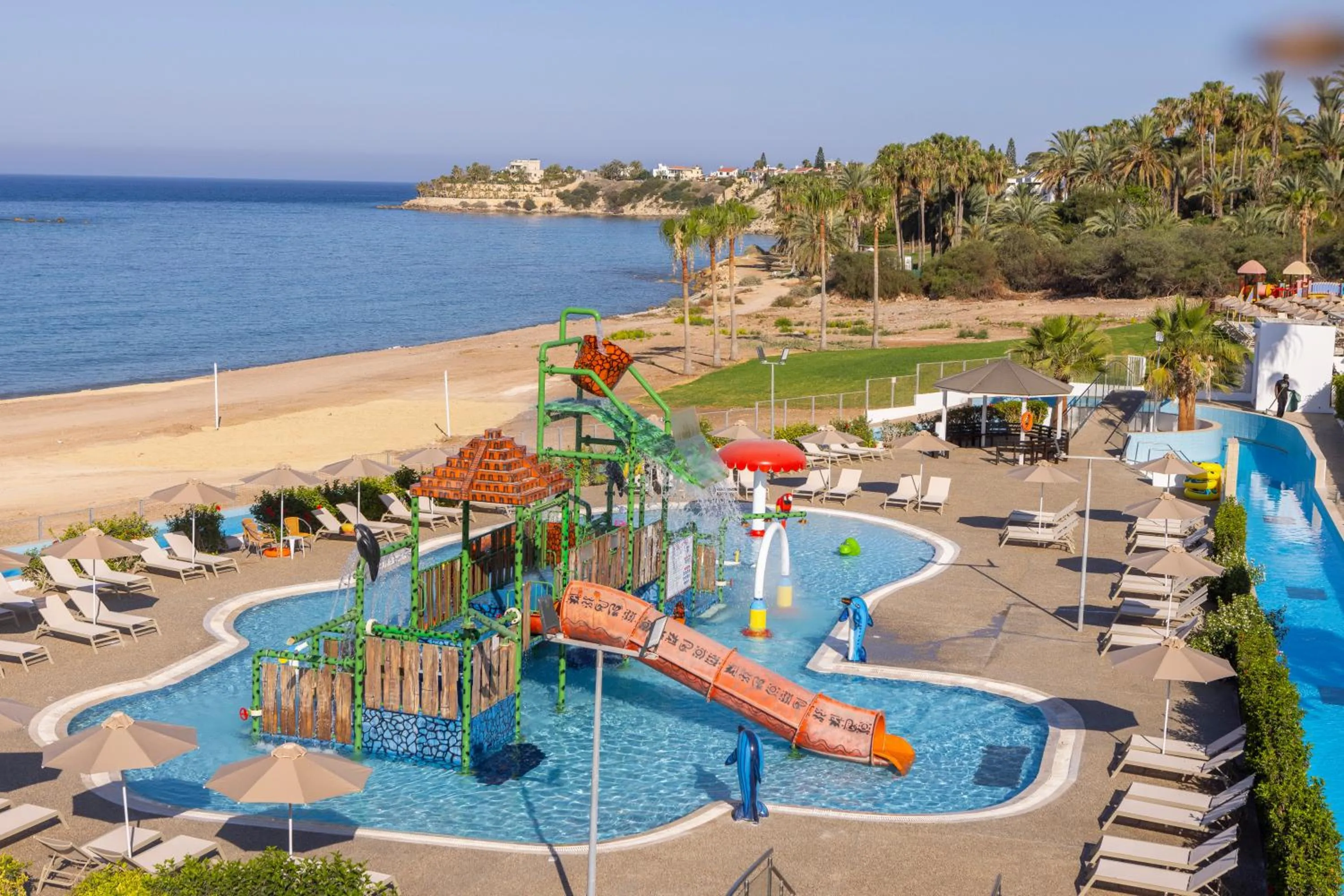 Aqua park in Kapetanios Aqua Resort