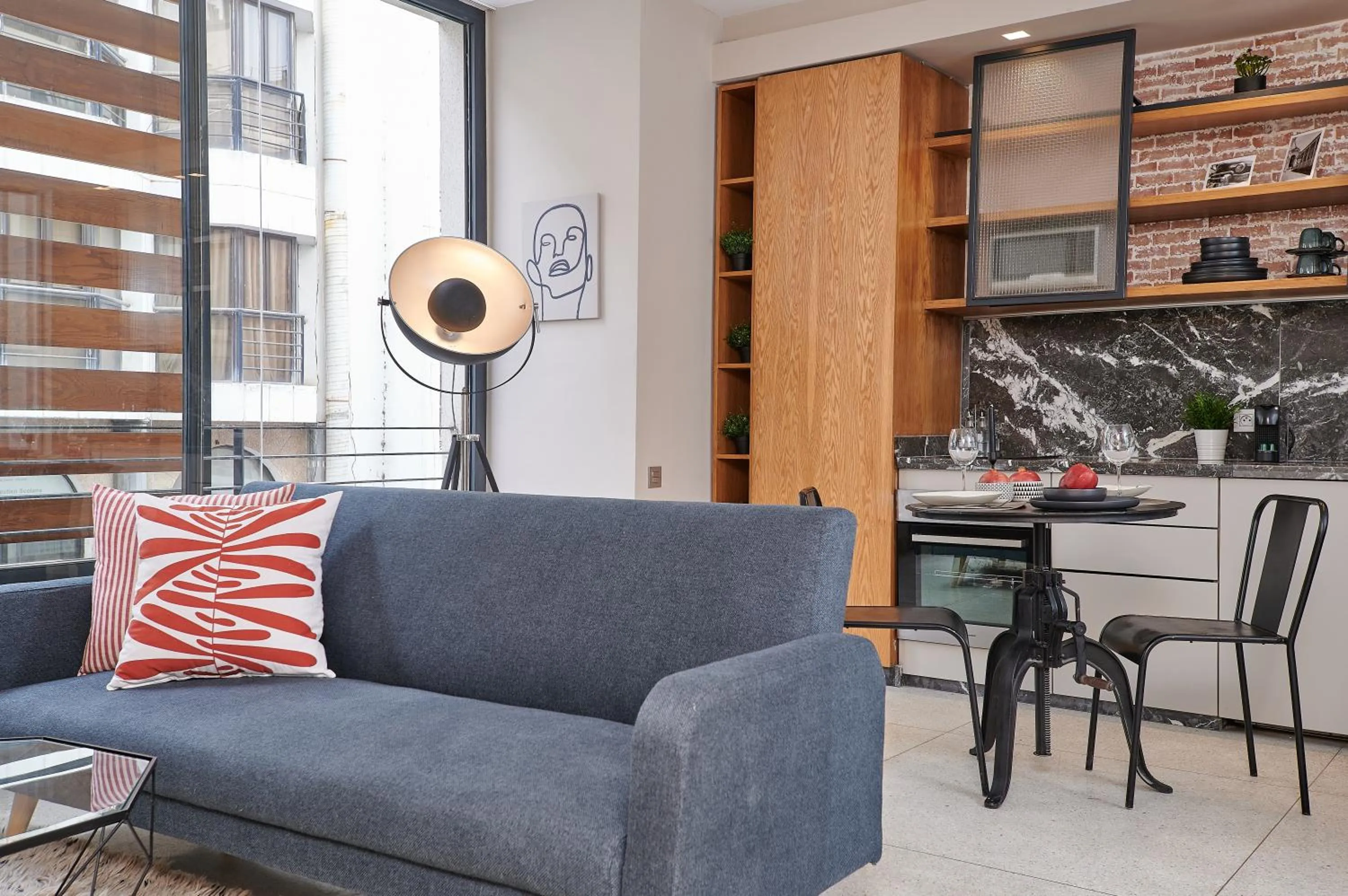 Seating area in Stayhere Casablanca - Gauthier 3 - Urban Residence