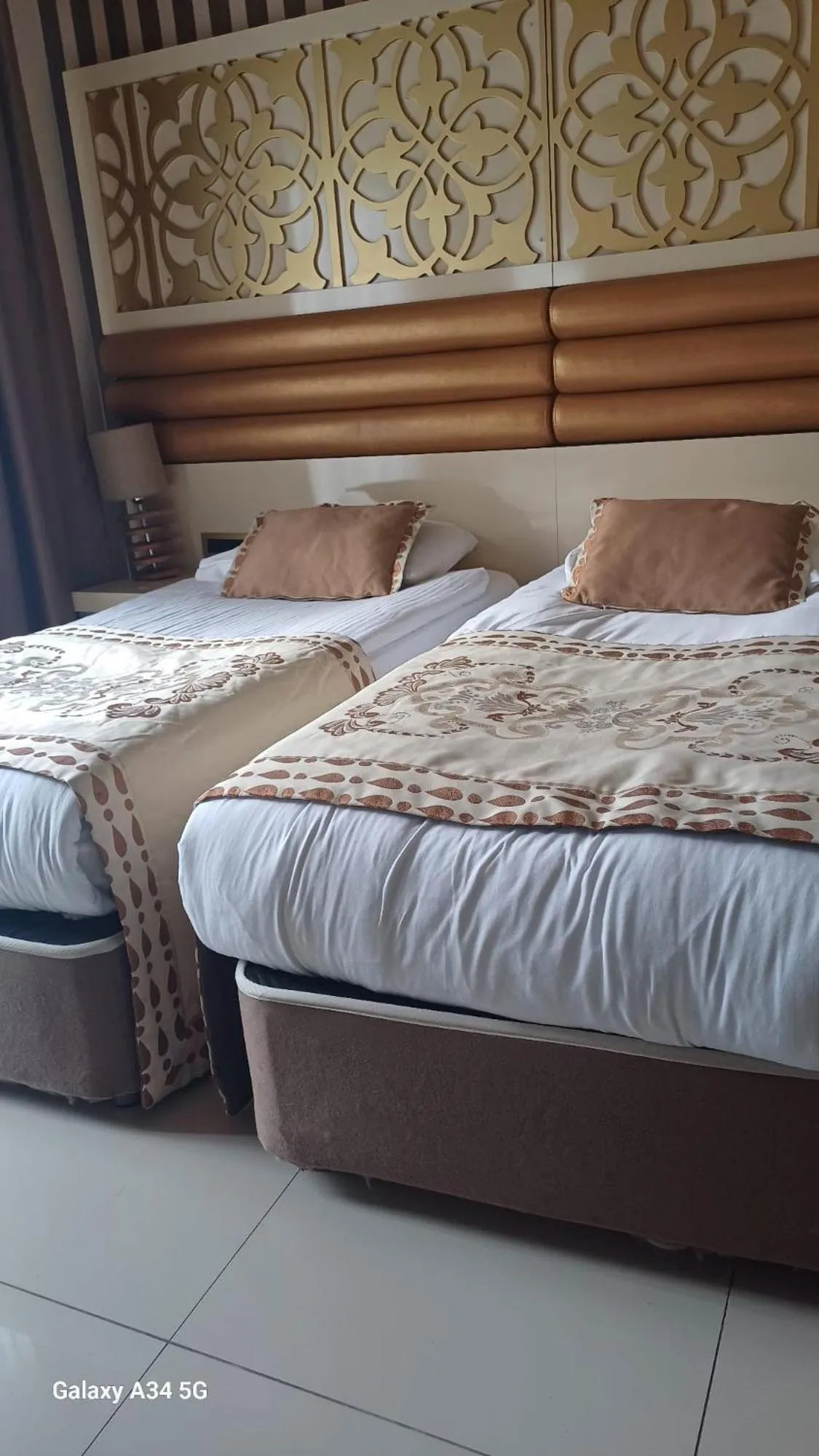 Bed in Elamir Resort Hotel